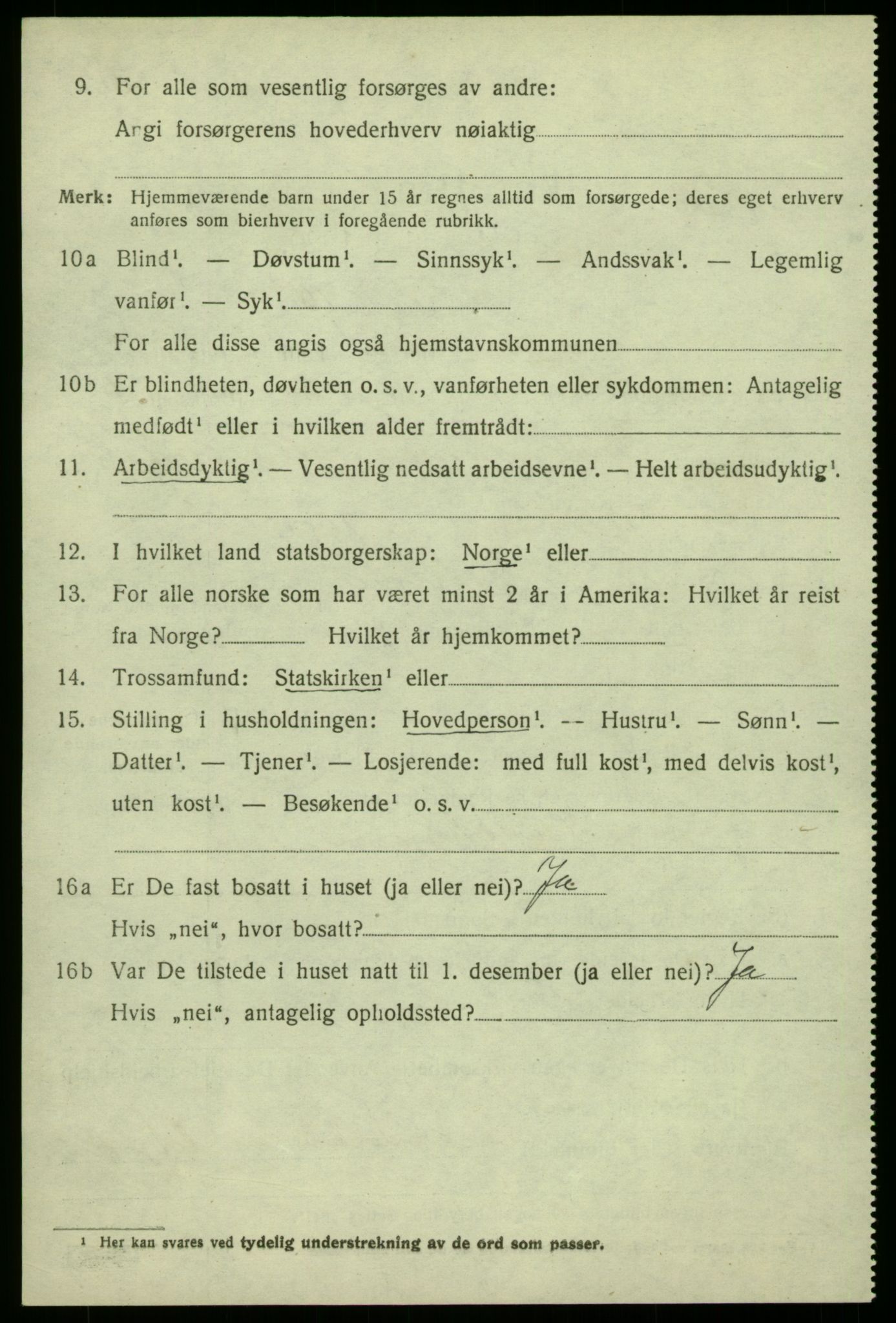 SAB, Folketelling 1920 for 1266 Masfjorden herred, 1920, s. 2740