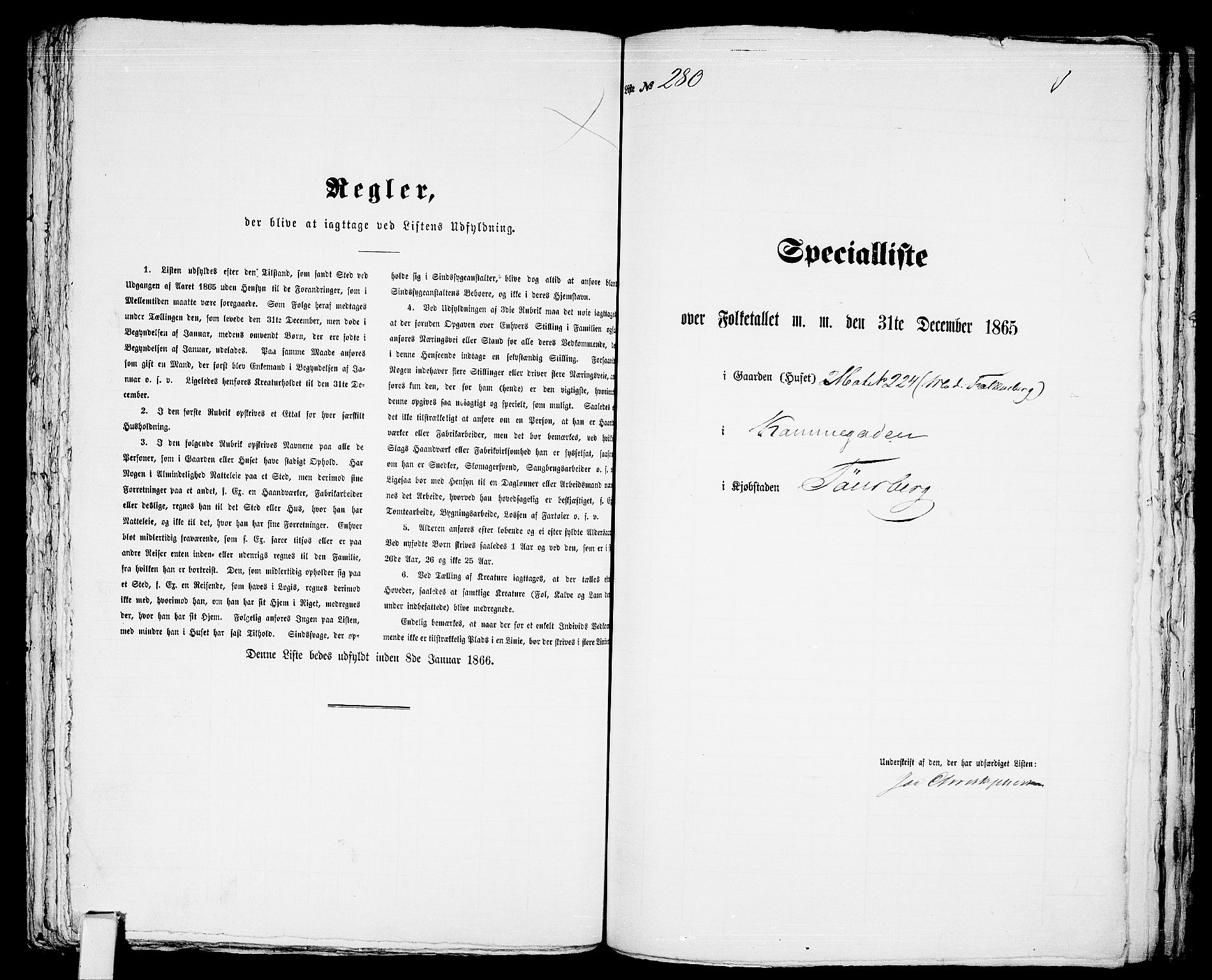 RA, Folketelling 1865 for 0705P Tønsberg prestegjeld, 1865, s. 602