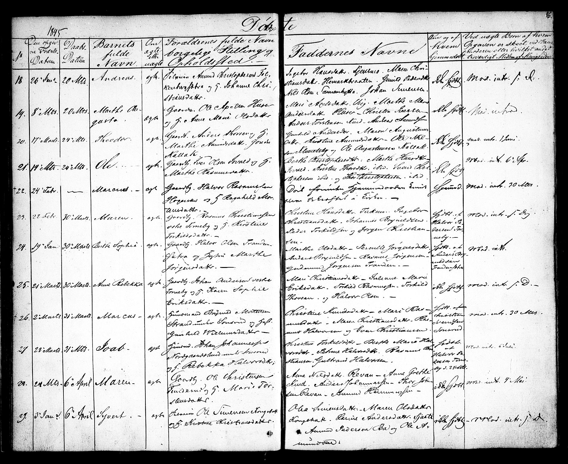Rødenes prestekontor Kirkebøker, AV/SAO-A-2005/F/Fa/L0005: Ministerialbok nr. I 5, 1838-1849, s. 36