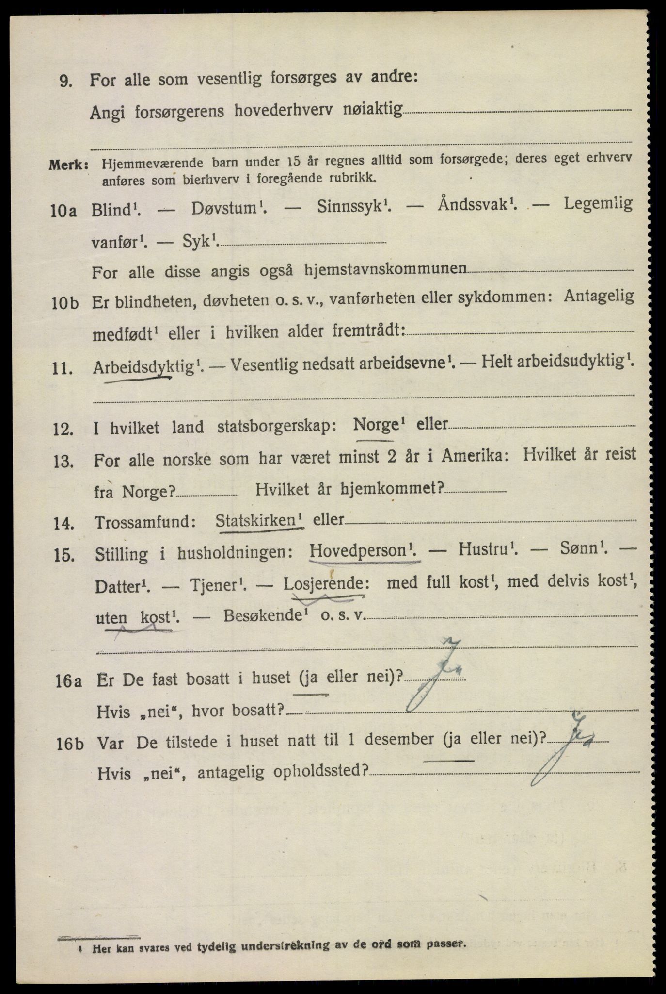 SAKO, Folketelling 1920 for 0719 Andebu herred, 1920, s. 2601