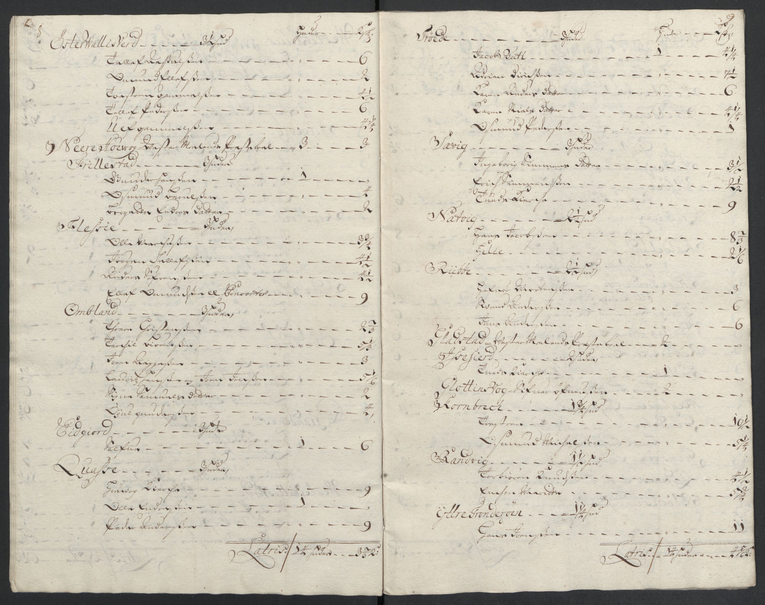 Rentekammeret inntil 1814, Reviderte regnskaper, Fogderegnskap, AV/RA-EA-4092/R39/L2317: Fogderegnskap Nedenes, 1704-1705, s. 96