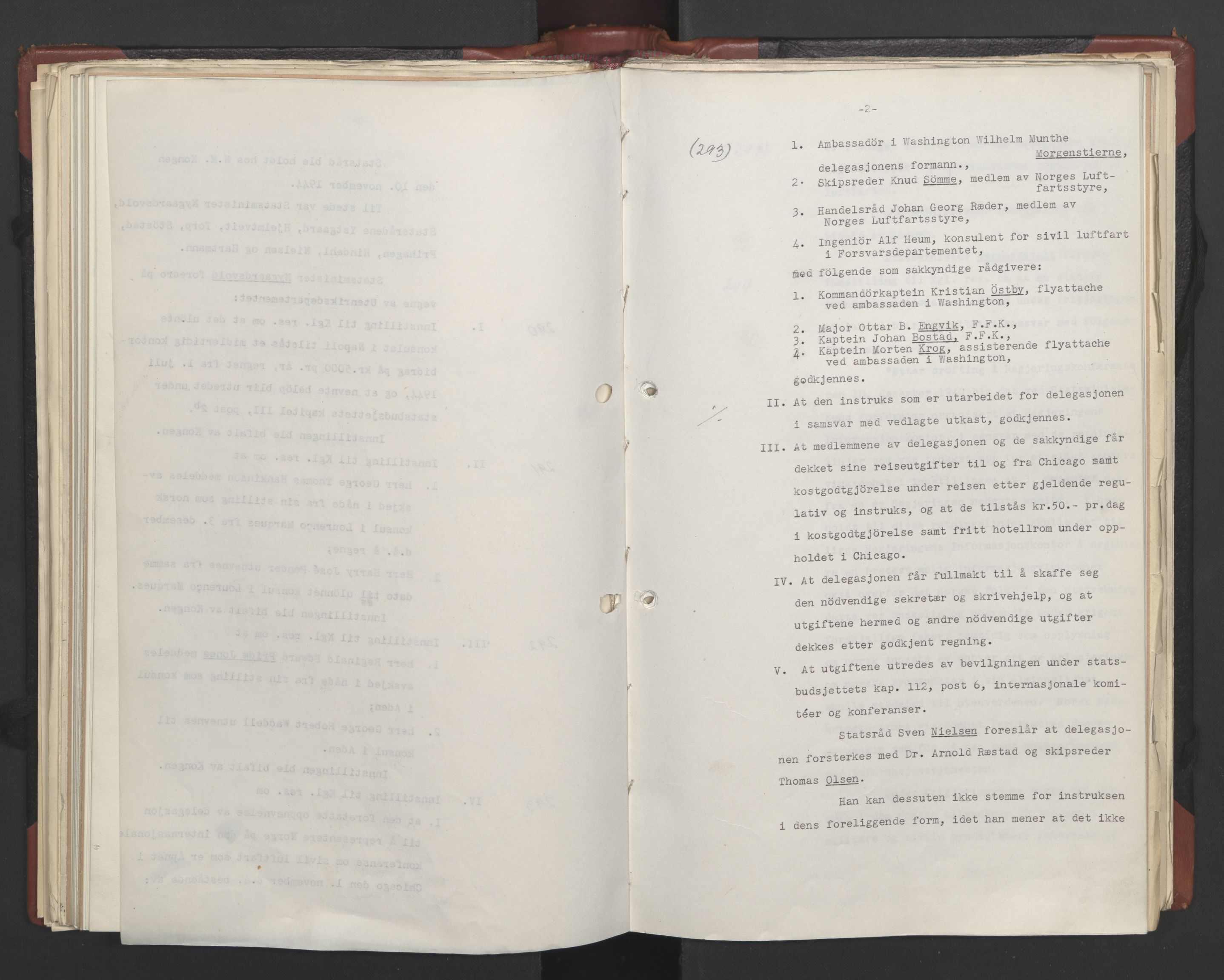 Statsrådssekretariatet, RA/S-1001/A/Ac/L0125: Kgl. res. 21/7-15/12, 1944, s. 129