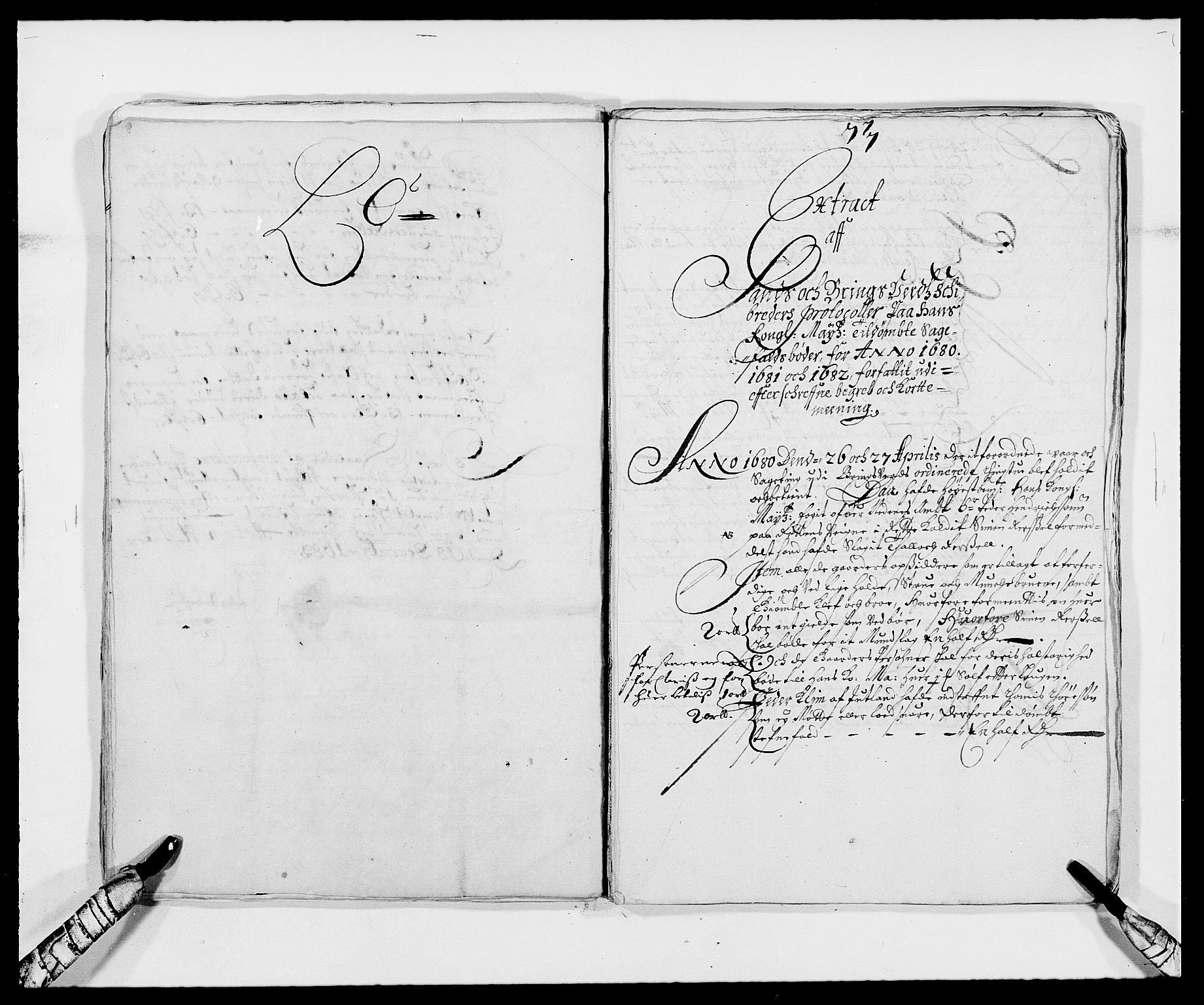 Rentekammeret inntil 1814, Reviderte regnskaper, Fogderegnskap, AV/RA-EA-4092/R39/L2304: Fogderegnskap Nedenes, 1680-1682, s. 186