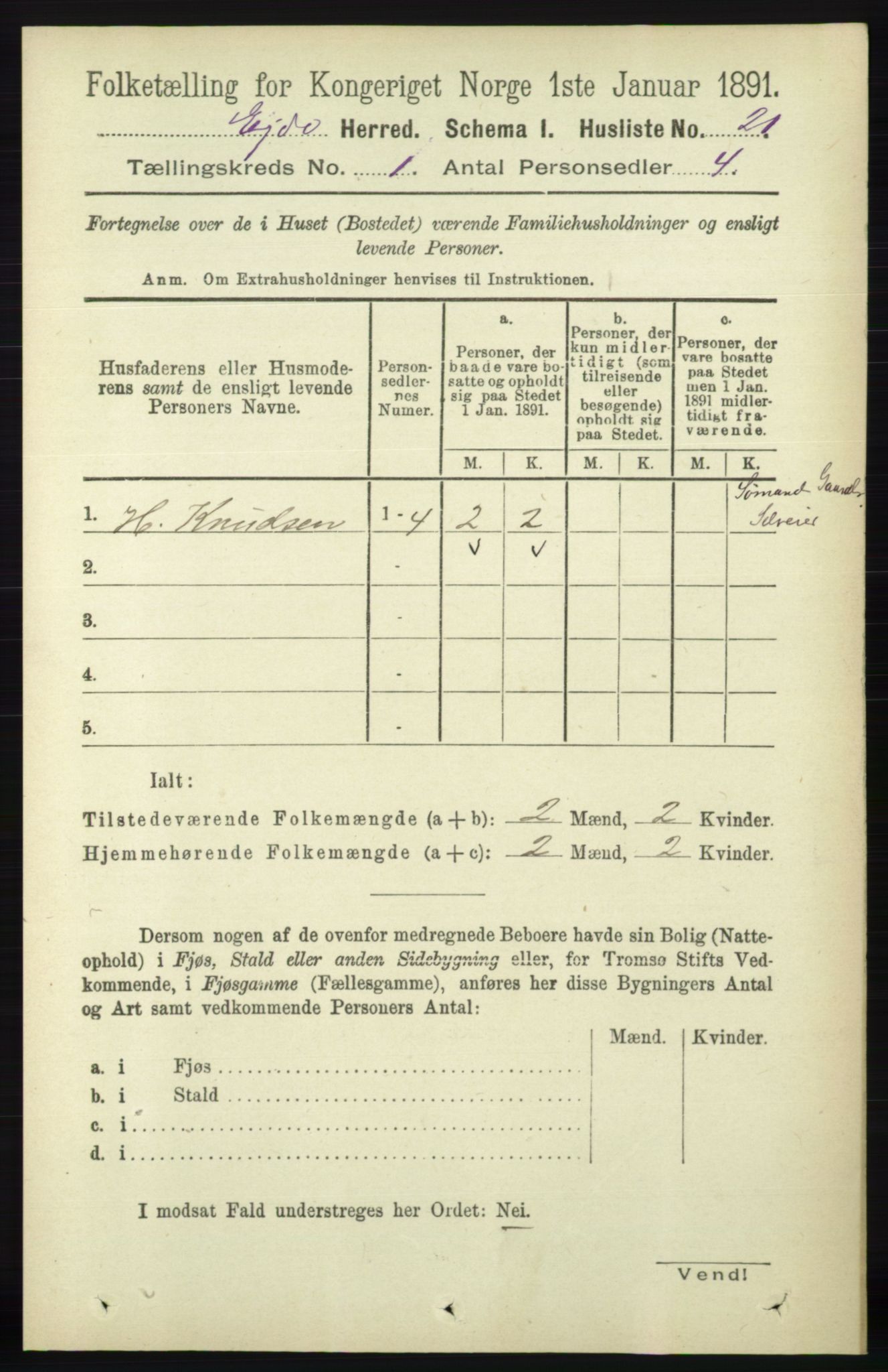 RA, Folketelling 1891 for 0925 Eide herred, 1891, s. 35