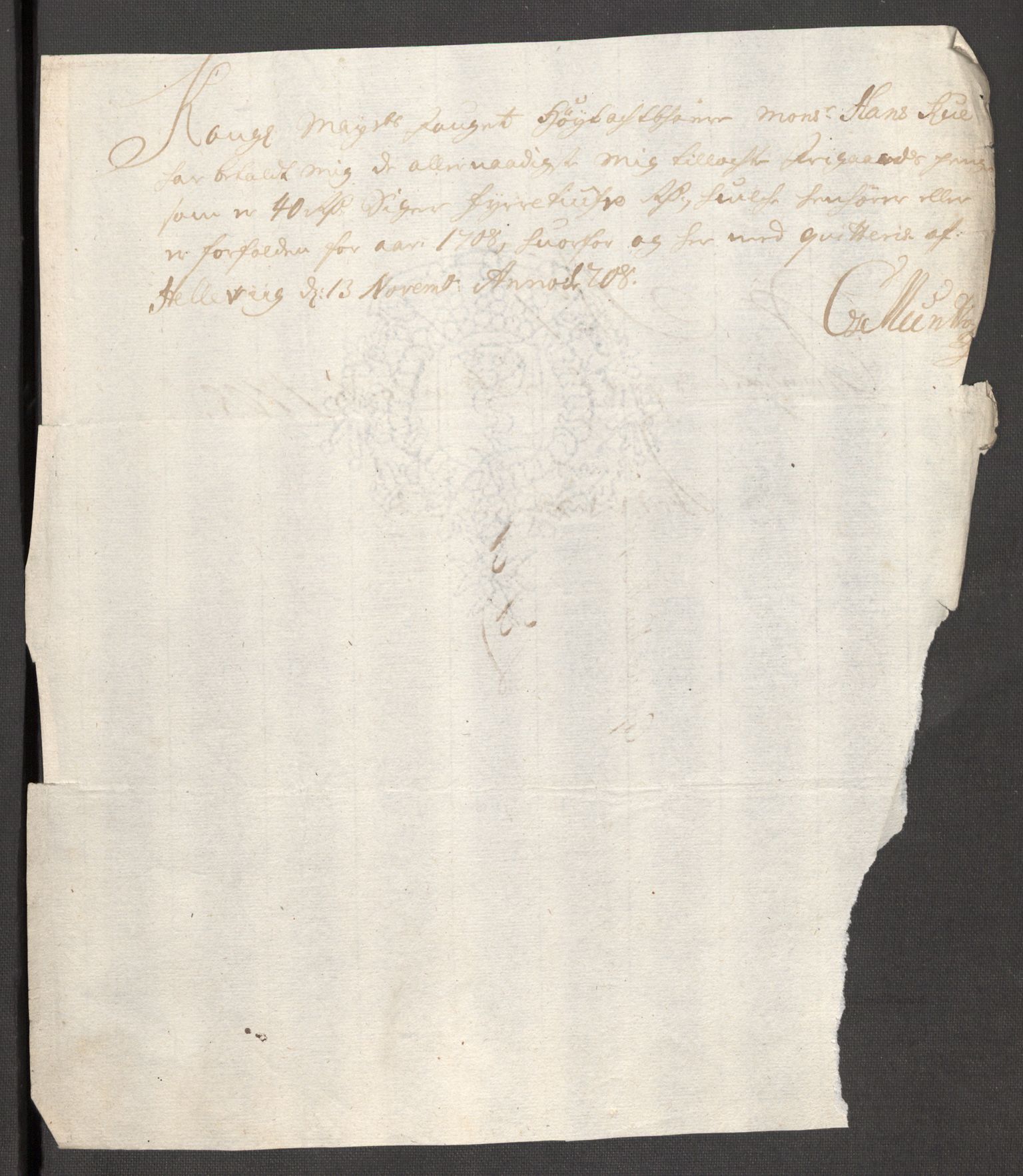 Rentekammeret inntil 1814, Reviderte regnskaper, Fogderegnskap, RA/EA-4092/R53/L3431: Fogderegnskap Sunn- og Nordfjord, 1708, s. 173
