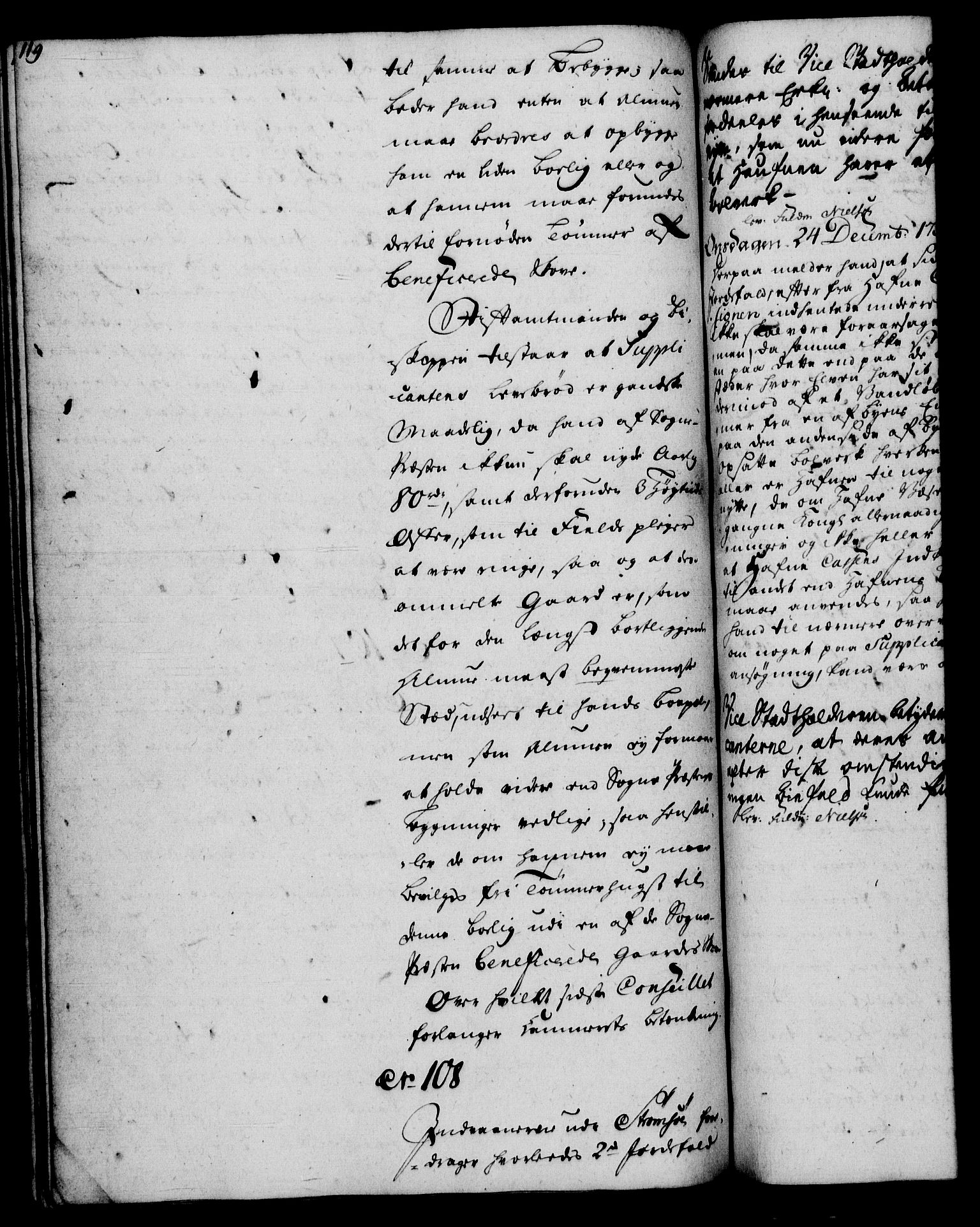 Rentekammeret, Kammerkanselliet, RA/EA-3111/G/Gh/Gha/L0033: Norsk ekstraktmemorialprotokoll (merket RK 53.78), 1755-1756, s. 119