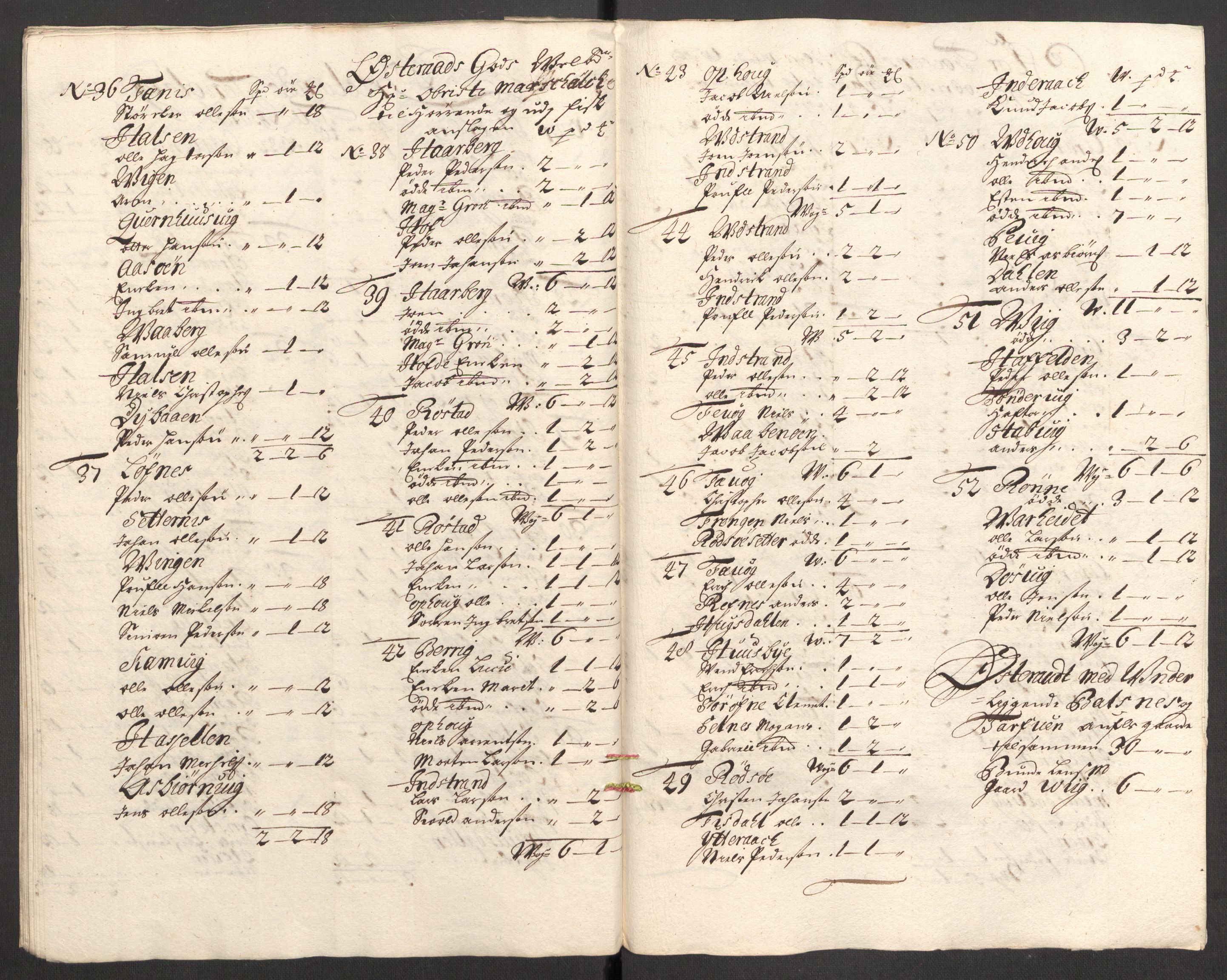 Rentekammeret inntil 1814, Reviderte regnskaper, Fogderegnskap, RA/EA-4092/R57/L3855: Fogderegnskap Fosen, 1702-1703, s. 133