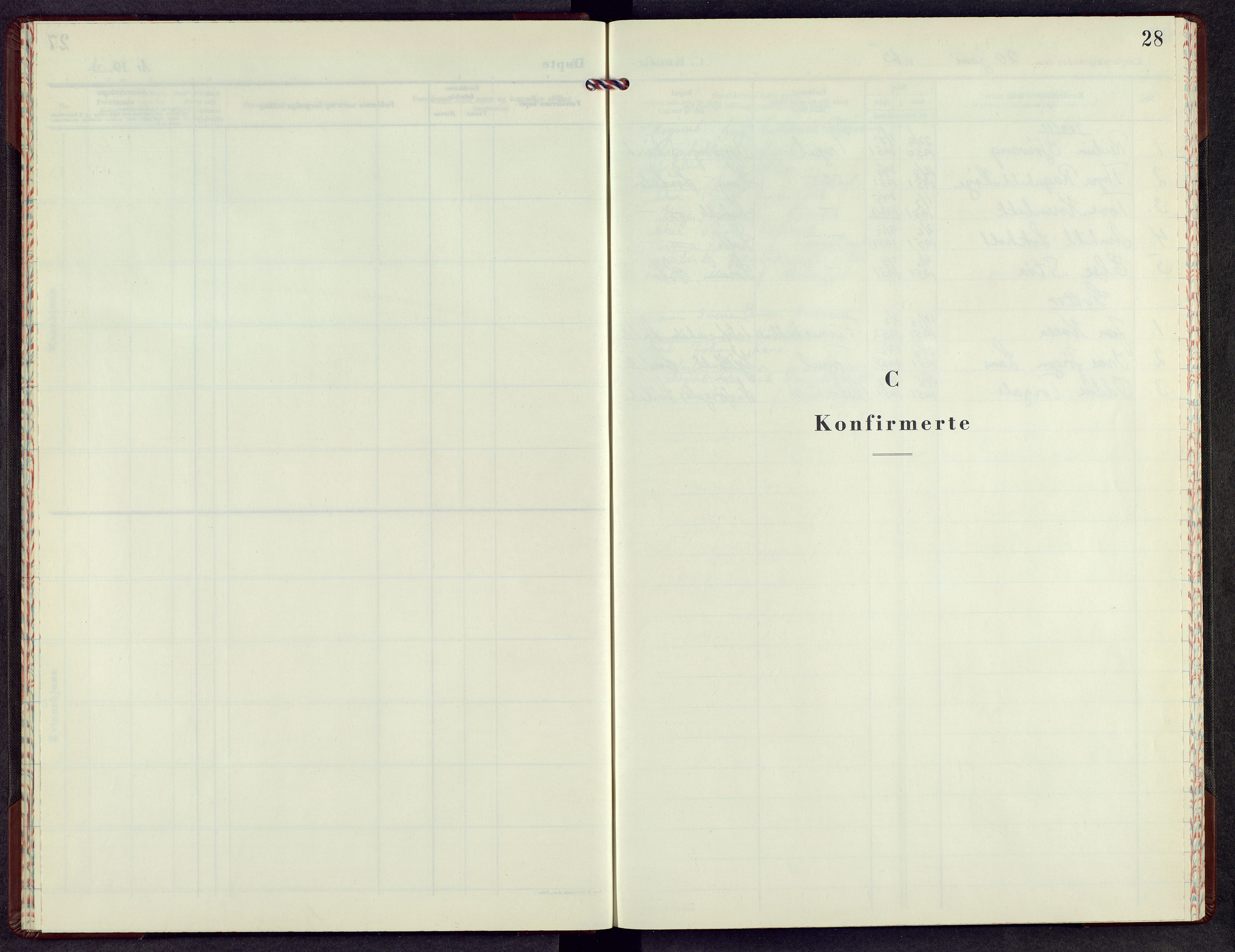 Trysil prestekontor, AV/SAH-PREST-046/H/Ha/Hab/L0019: Klokkerbok nr. 19, 1965-1969, s. 28