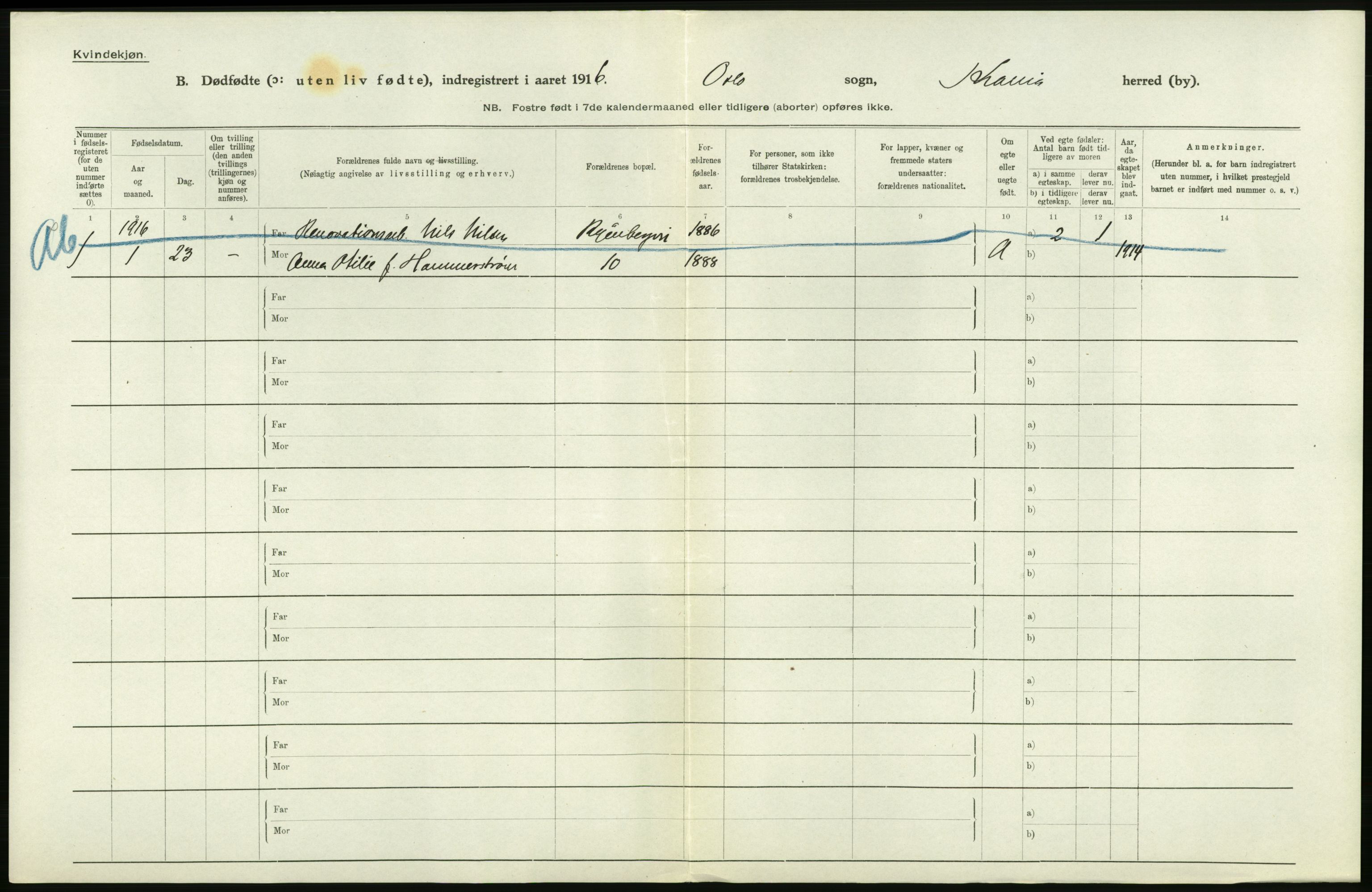 Statistisk sentralbyrå, Sosiodemografiske emner, Befolkning, AV/RA-S-2228/D/Df/Dfb/Dfbf/L0010: Kristiania: Døde, dødfødte., 1916, s. 604