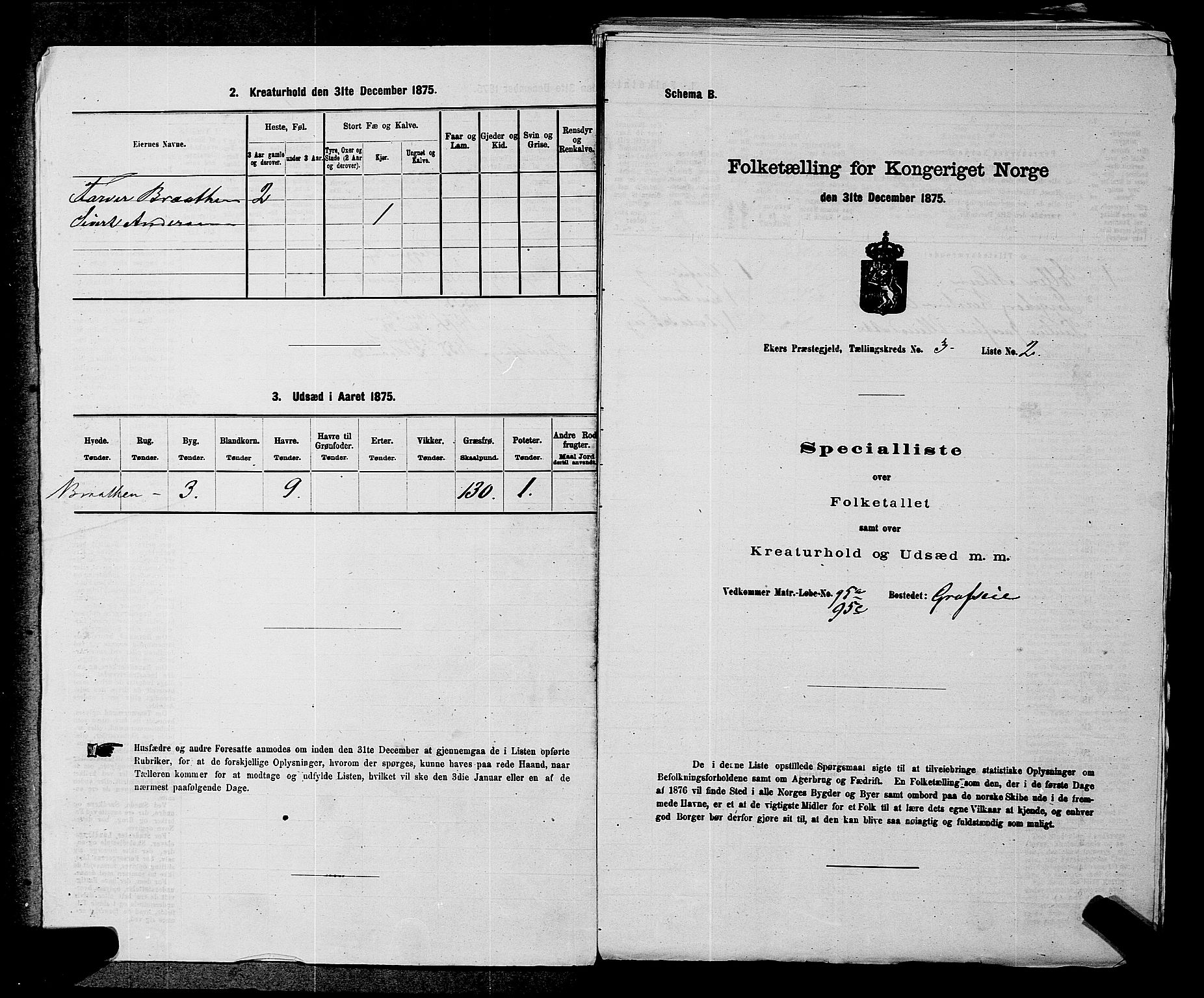 SAKO, Folketelling 1875 for 0624P Eiker prestegjeld, 1875, s. 509