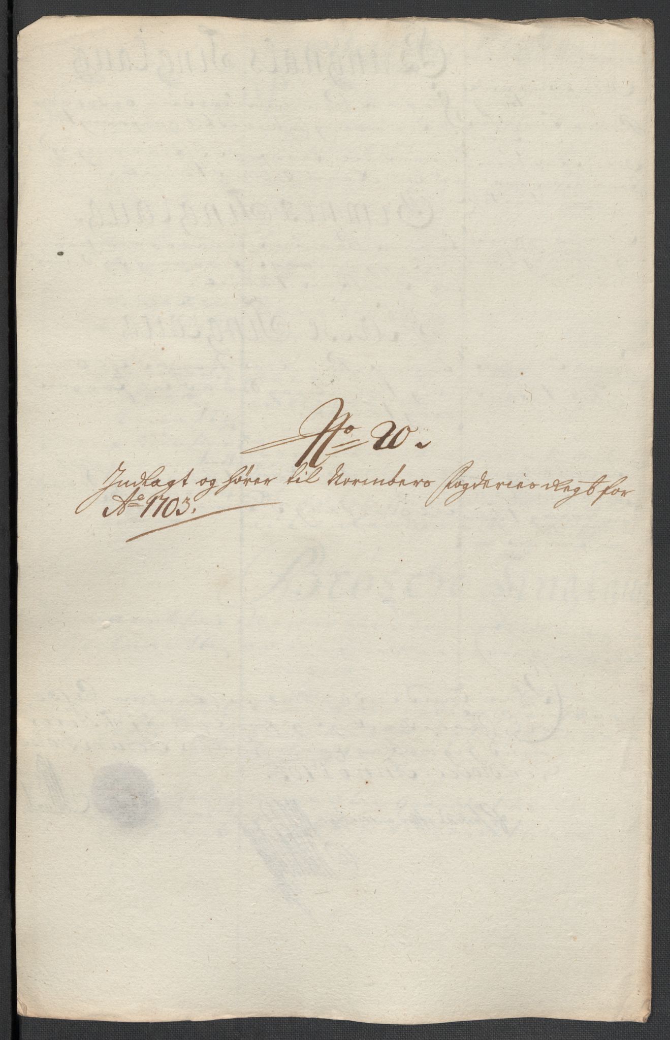 Rentekammeret inntil 1814, Reviderte regnskaper, Fogderegnskap, RA/EA-4092/R56/L3740: Fogderegnskap Nordmøre, 1703-1704, s. 143