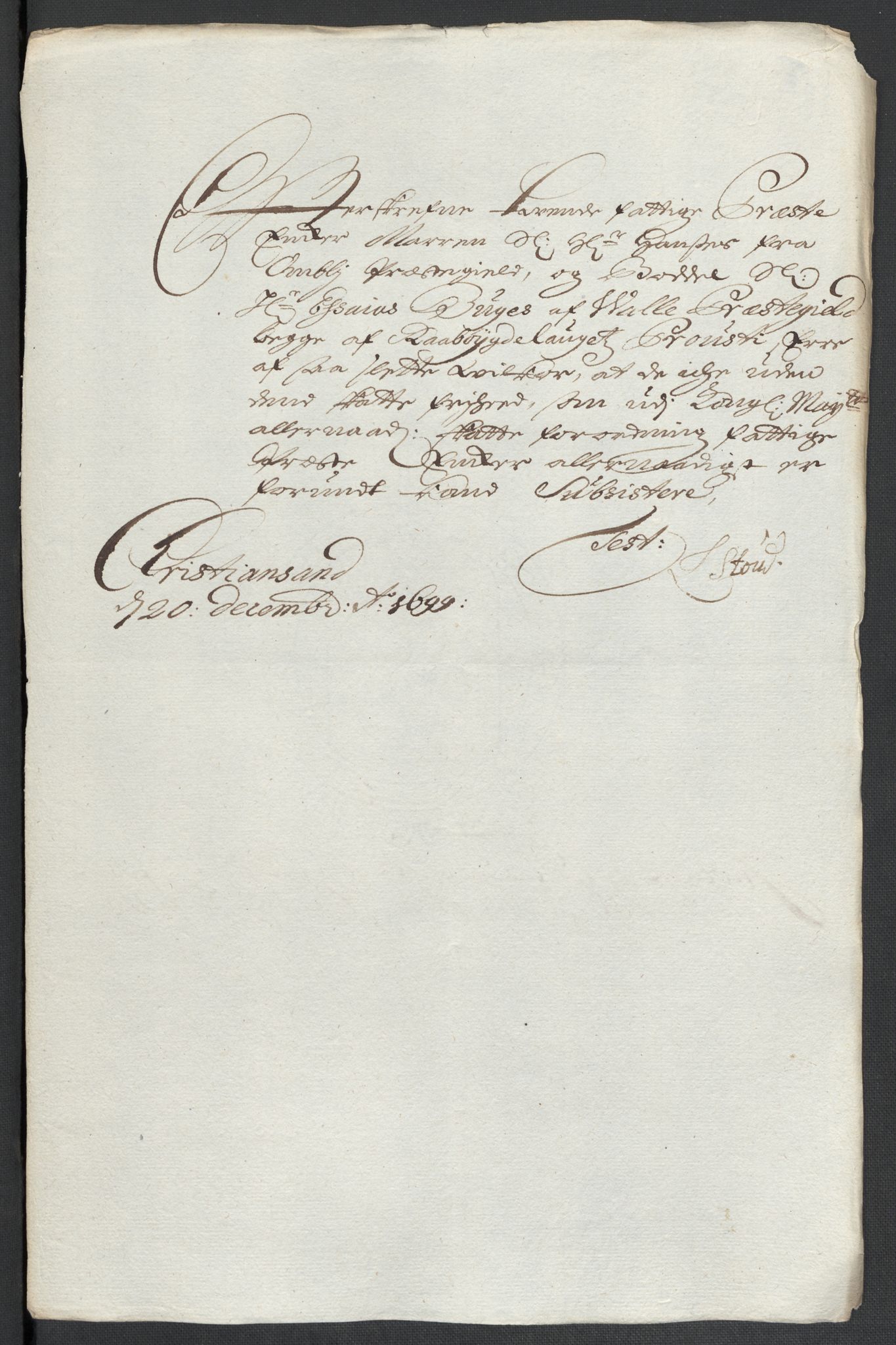 Rentekammeret inntil 1814, Reviderte regnskaper, Fogderegnskap, RA/EA-4092/R40/L2445: Fogderegnskap Råbyggelag, 1697-1699, s. 263