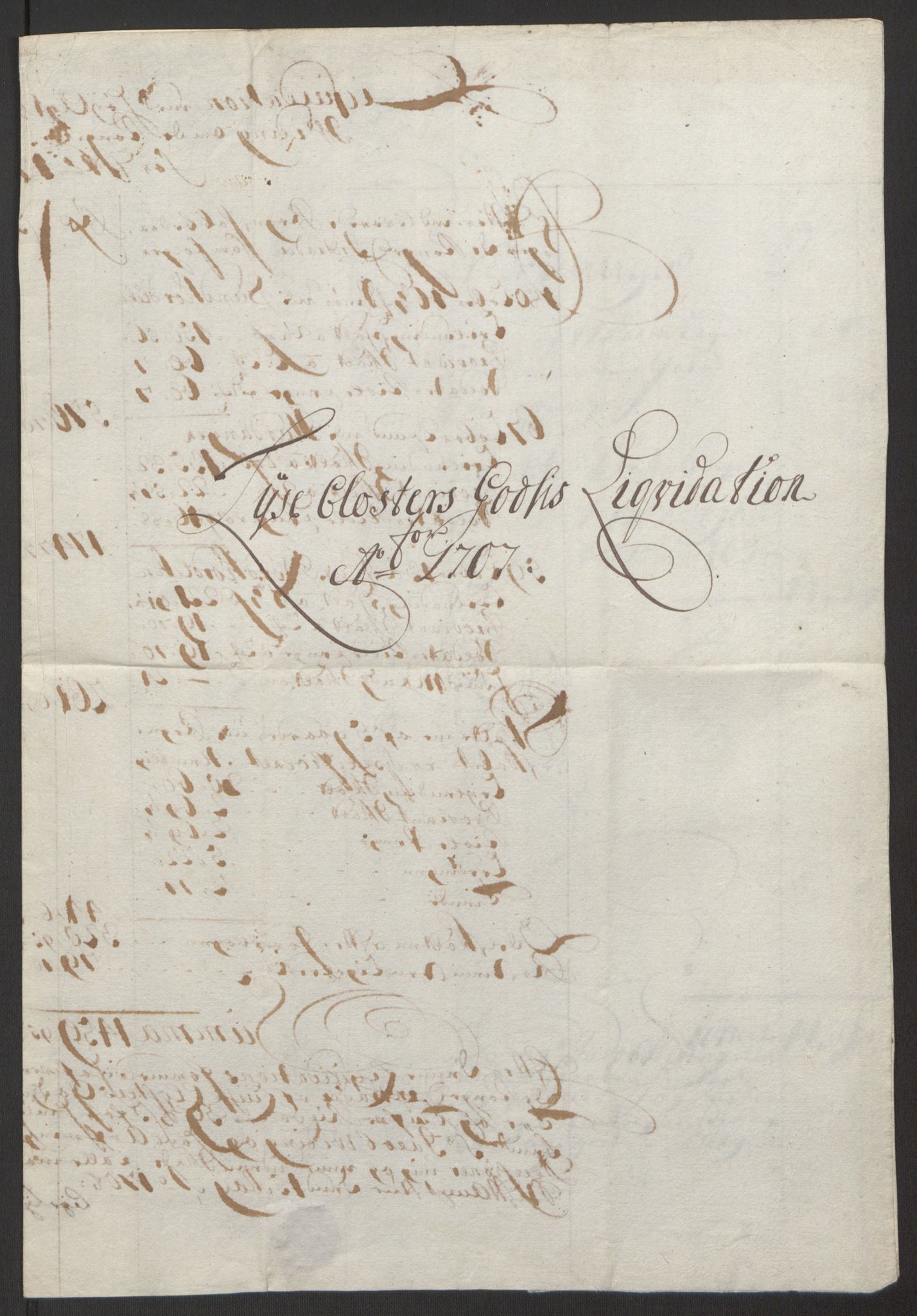 Rentekammeret inntil 1814, Reviderte regnskaper, Fogderegnskap, AV/RA-EA-4092/R50/L3159: Fogderegnskap Lyse kloster, 1691-1709, s. 270