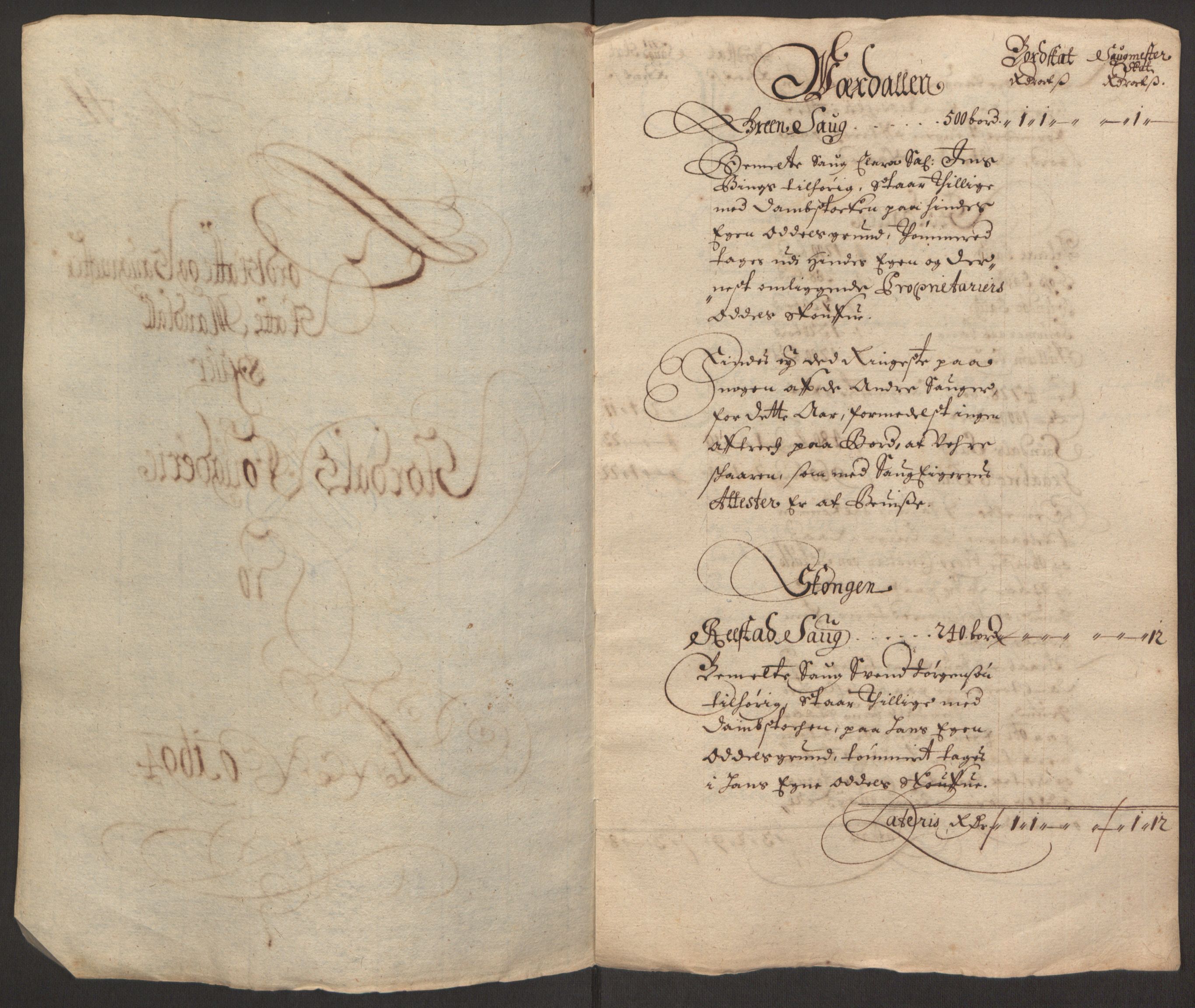 Rentekammeret inntil 1814, Reviderte regnskaper, Fogderegnskap, RA/EA-4092/R62/L4186: Fogderegnskap Stjørdal og Verdal, 1693-1694, s. 233