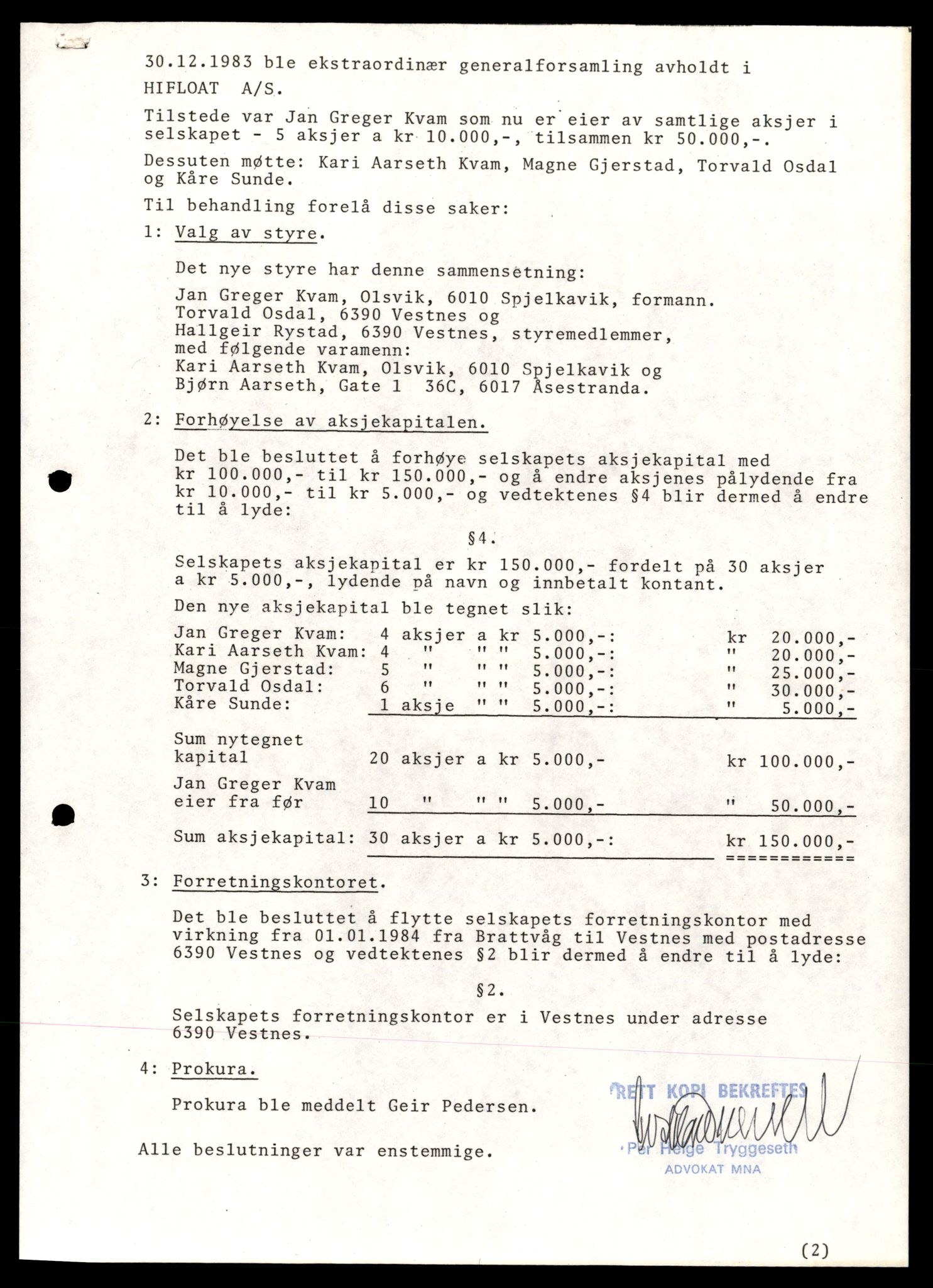 Nordre Sunnmøre sorenskriveri, AV/SAT-A-0006/2/J/Jd/Jdb/L0017: Bilag. Aksjeselskap, H-I, 1944-1990, s. 5