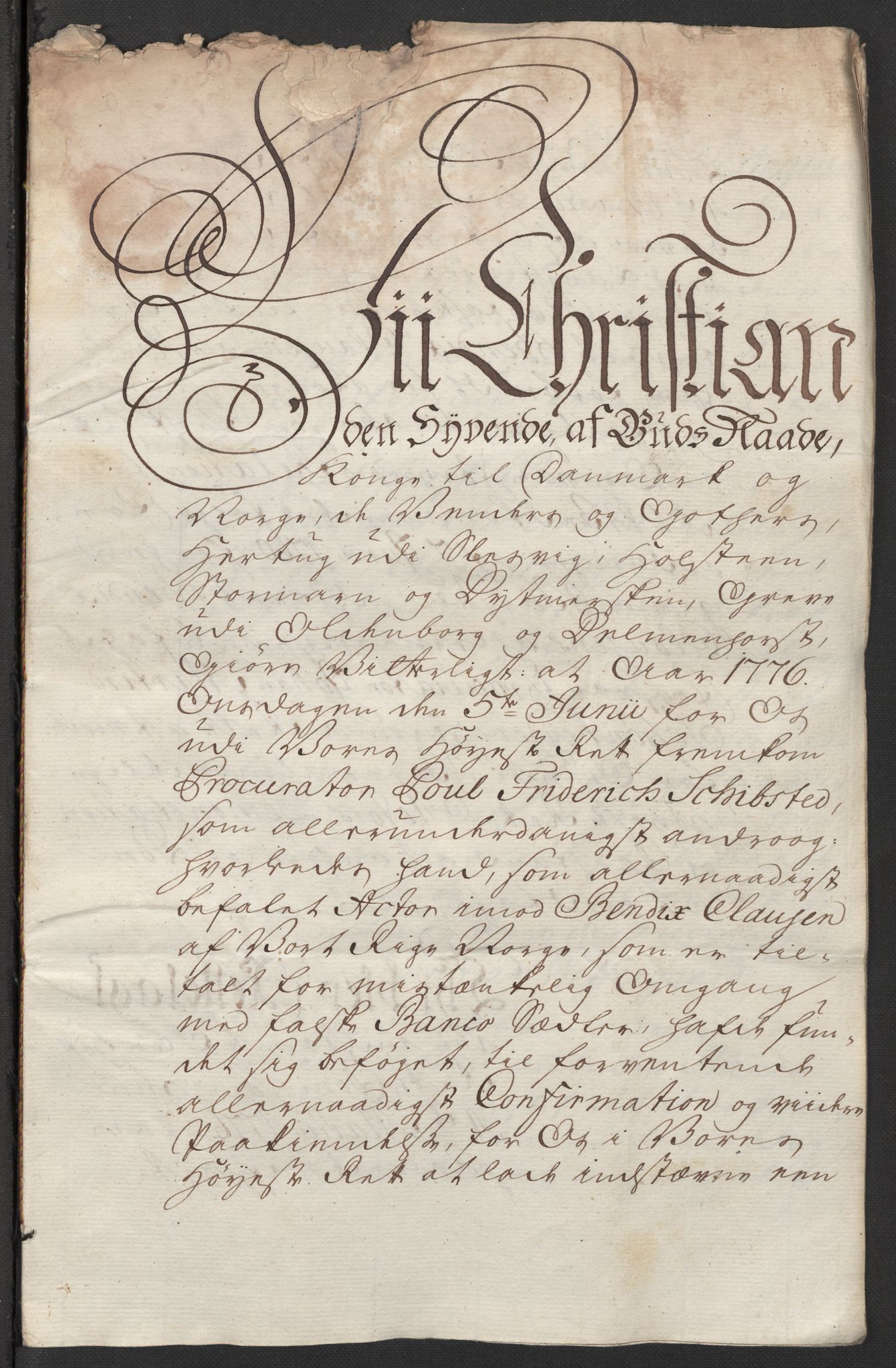 Kristiania stiftamt, SAO/A-10386/G/Gm/L0011: Domsakter og forhør, 1776, s. 44