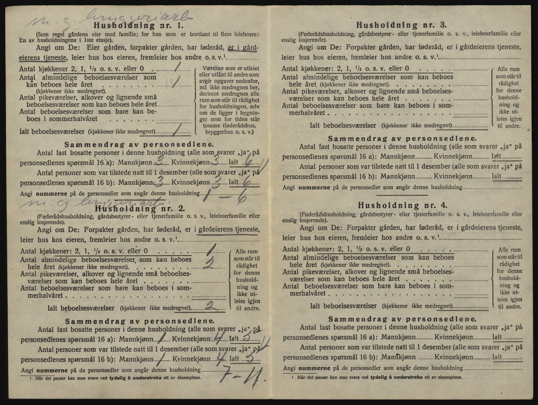 SAO, Folketelling 1920 for 0132 Glemmen herred, 1920, s. 1022