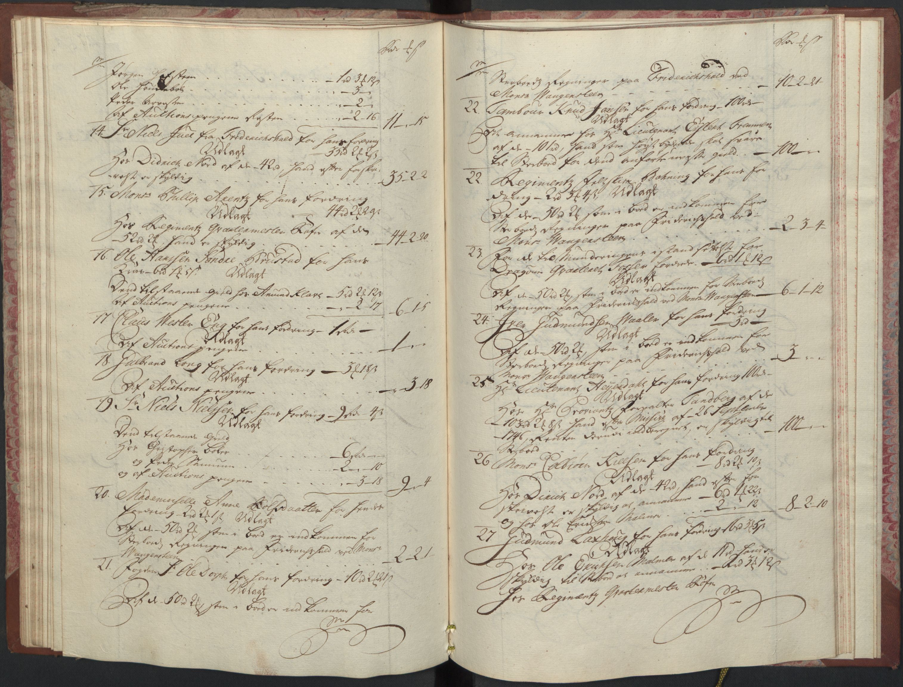Forsvaret, Generalauditøren, AV/RA-RAFA-1772/F/Fj/Fja/L0020: --, 1746-1820, s. 32