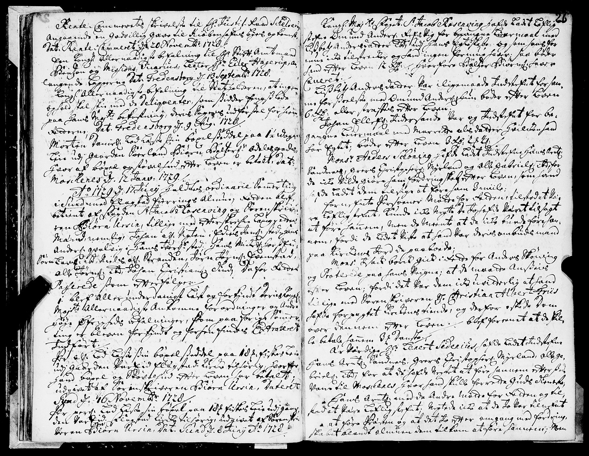 Lofoten sorenskriveri, SAT/A-0017/1/1/1A/L0003: Tingbok, 1726-1796, s. 25b-26a