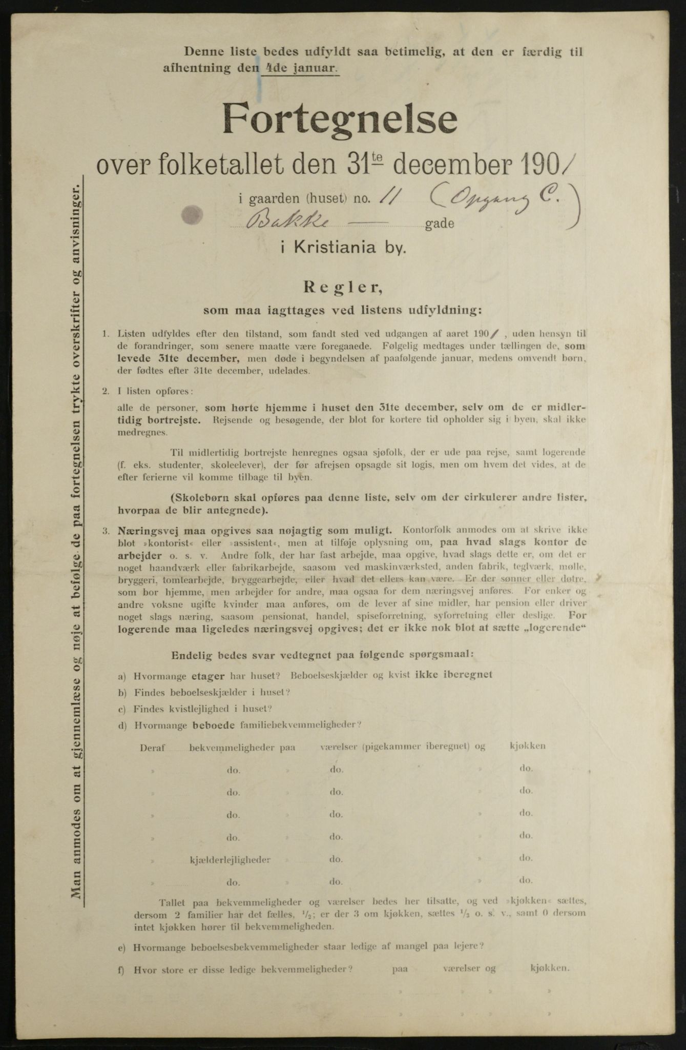 OBA, Kommunal folketelling 31.12.1901 for Kristiania kjøpstad, 1901, s. 562