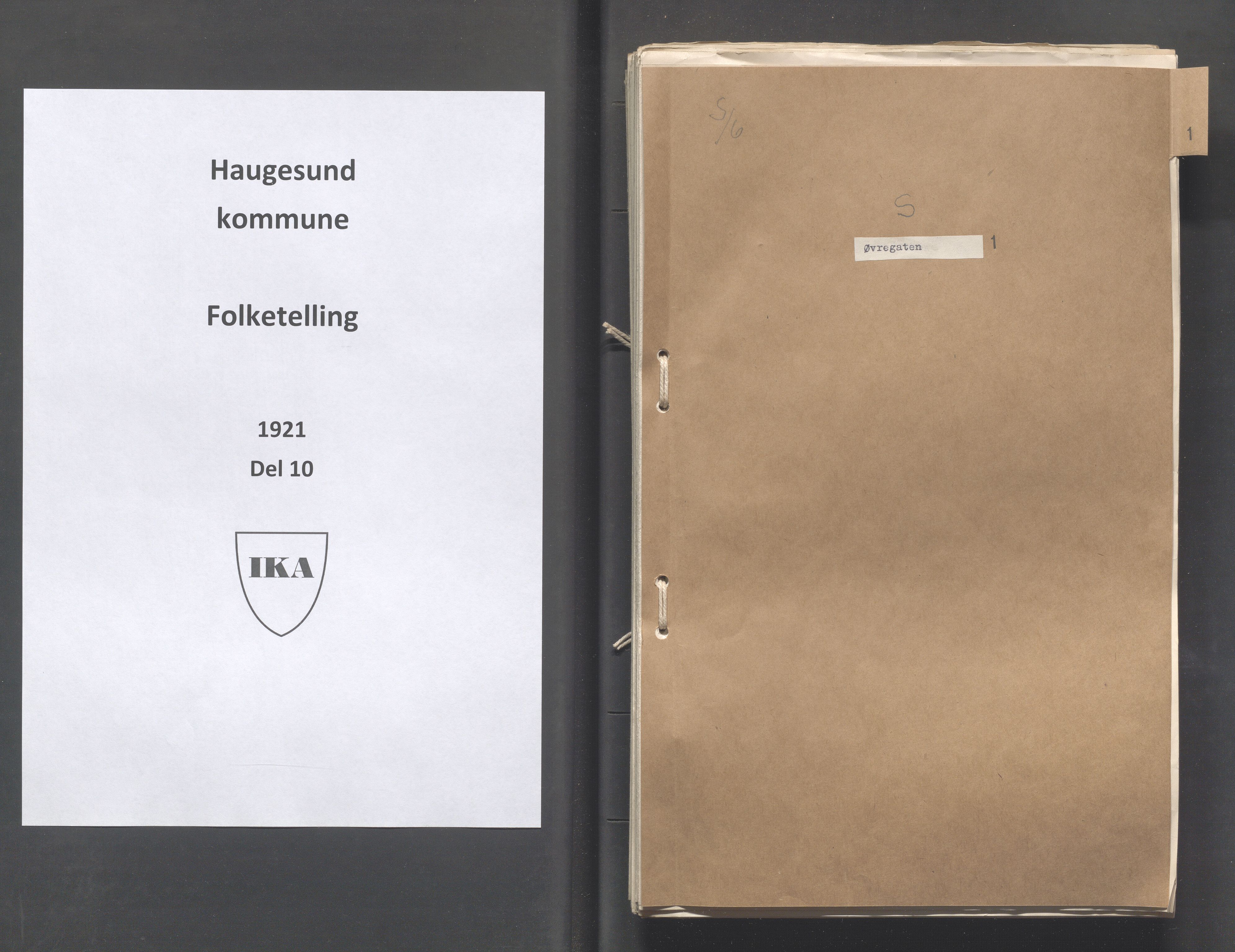 IKAR, Kommunal folketelling 1.11.1921 for Haugesund, 1921, s. 5542