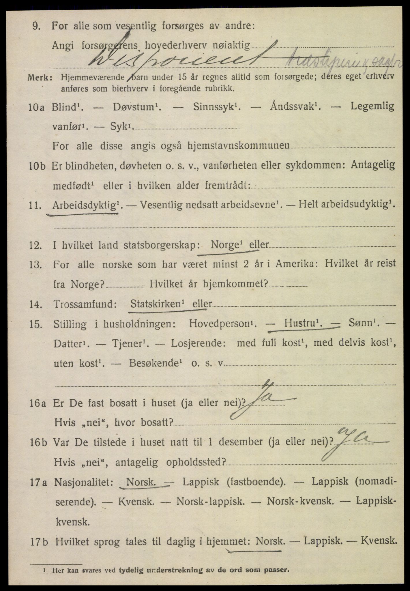 SAT, Folketelling 1920 for 1747 Otterøy herred, 1920, s. 1396