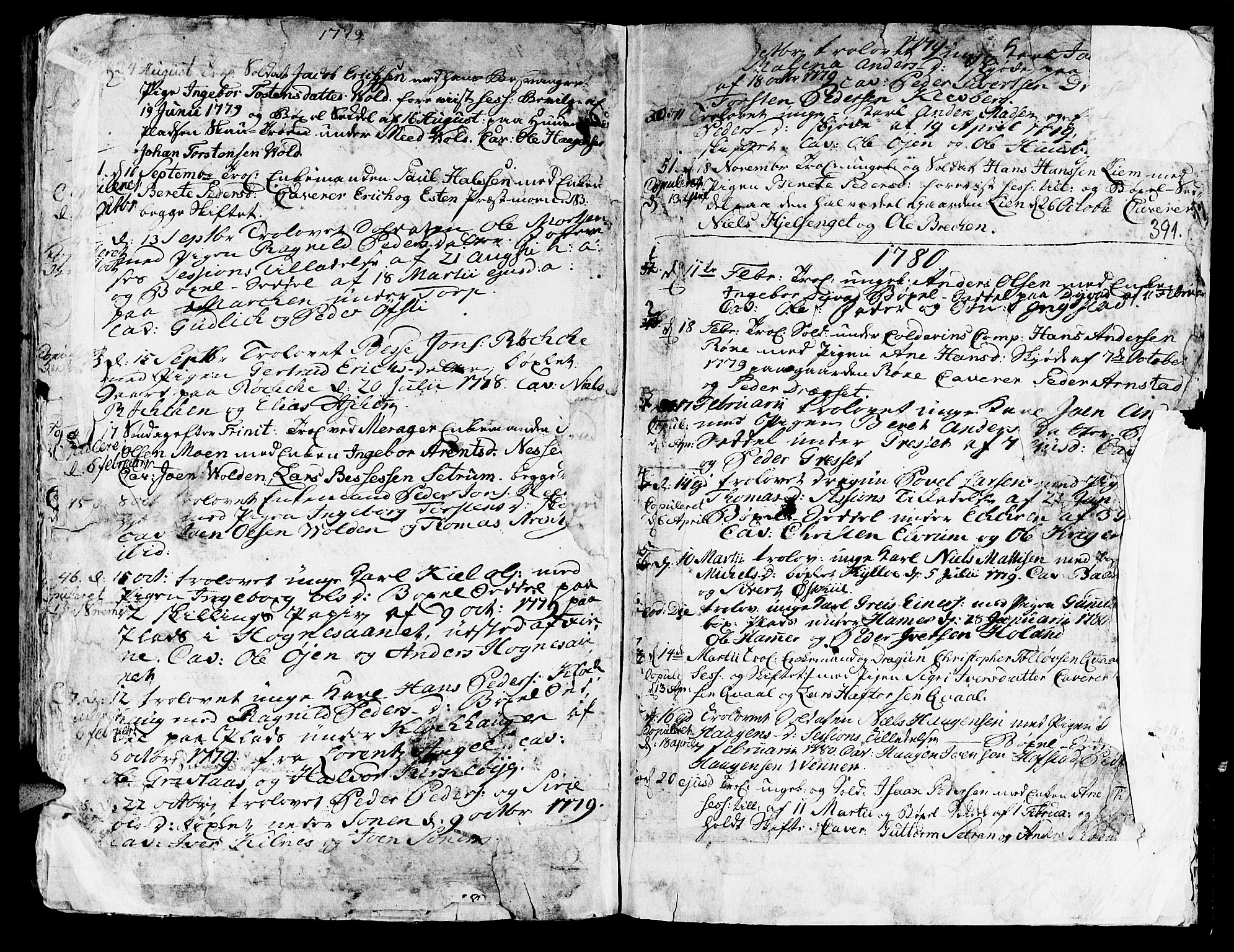 Ministerialprotokoller, klokkerbøker og fødselsregistre - Nord-Trøndelag, AV/SAT-A-1458/709/L0057: Ministerialbok nr. 709A05, 1755-1780, s. 391