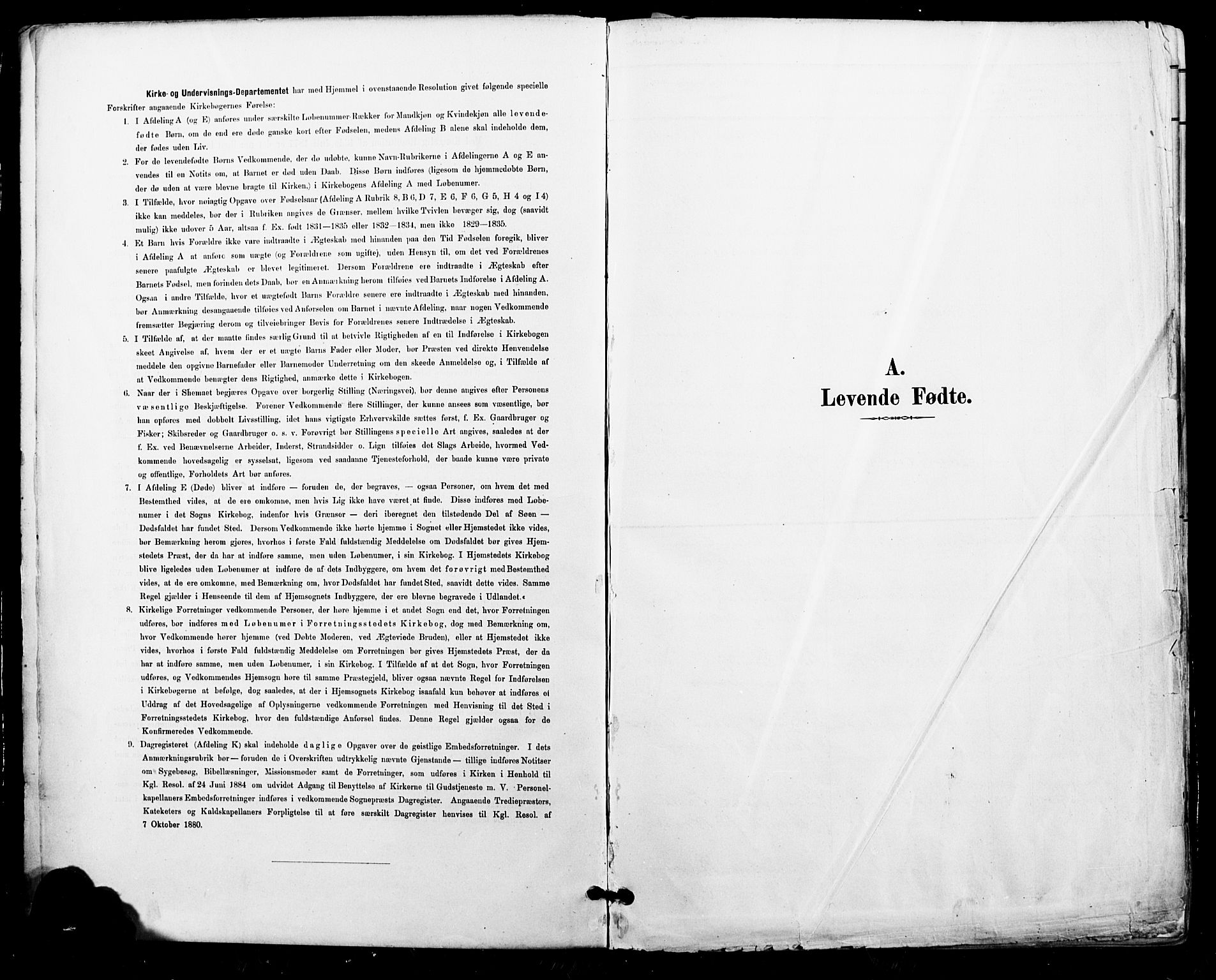 Ministerialprotokoller, klokkerbøker og fødselsregistre - Nordland, AV/SAT-A-1459/801/L0010: Ministerialbok nr. 801A10, 1888-1899