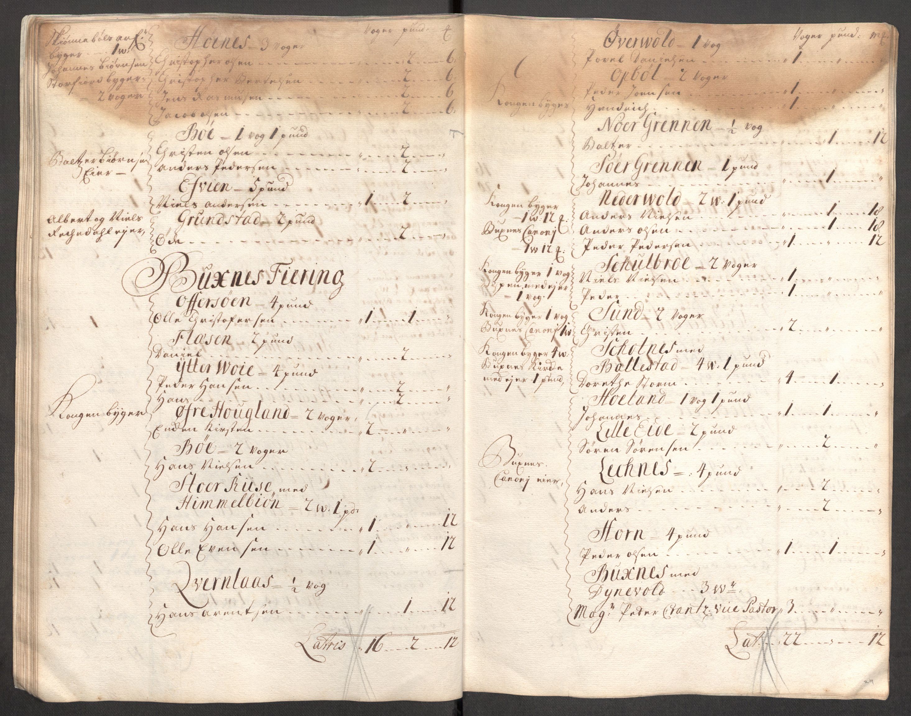 Rentekammeret inntil 1814, Reviderte regnskaper, Fogderegnskap, RA/EA-4092/R67/L4679: Fogderegnskap Vesterålen, Andenes og Lofoten, 1711-1713, s. 113