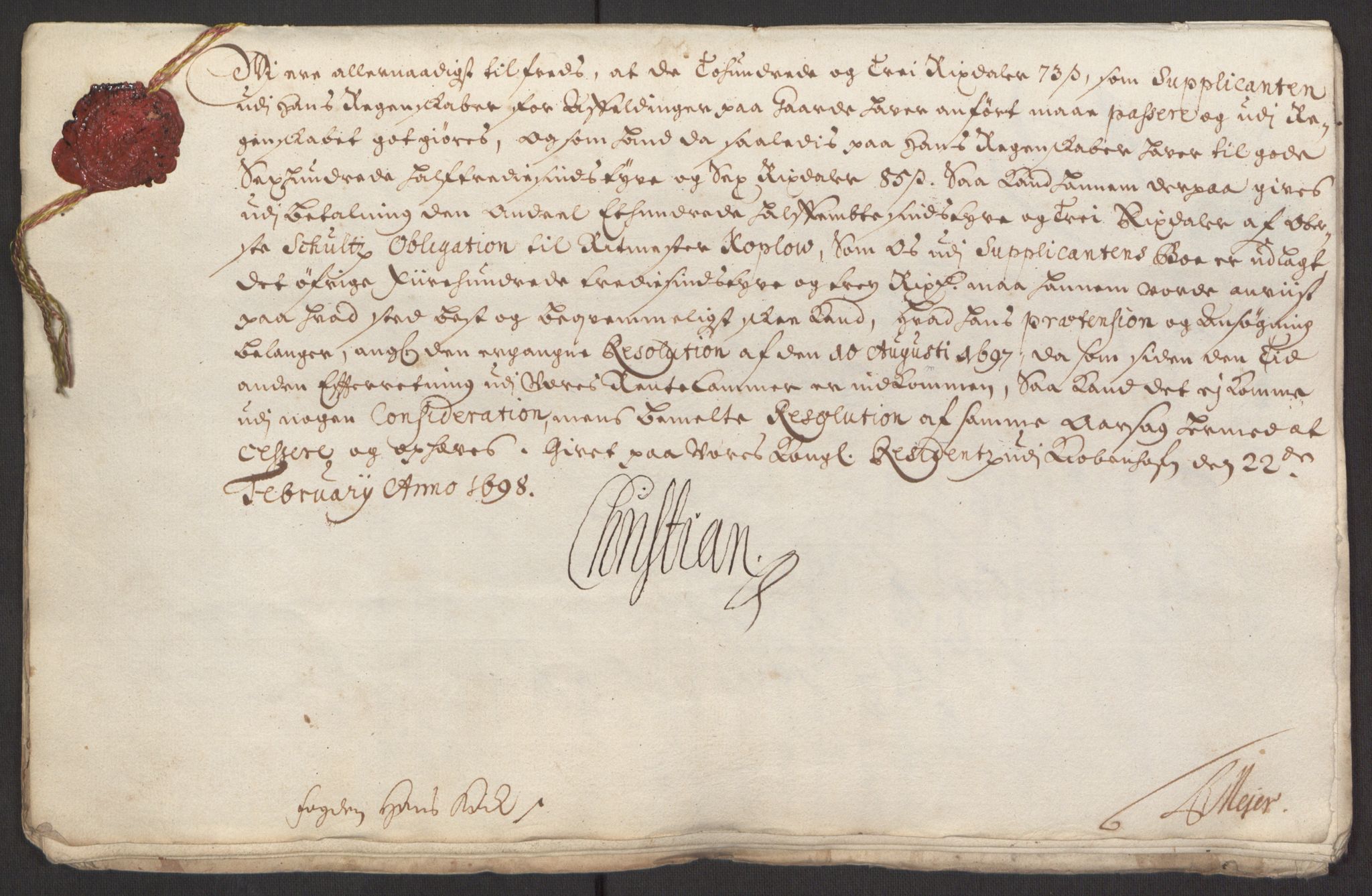 Rentekammeret inntil 1814, Reviderte regnskaper, Fogderegnskap, AV/RA-EA-4092/R62/L4185: Fogderegnskap Stjørdal og Verdal, 1692, s. 354