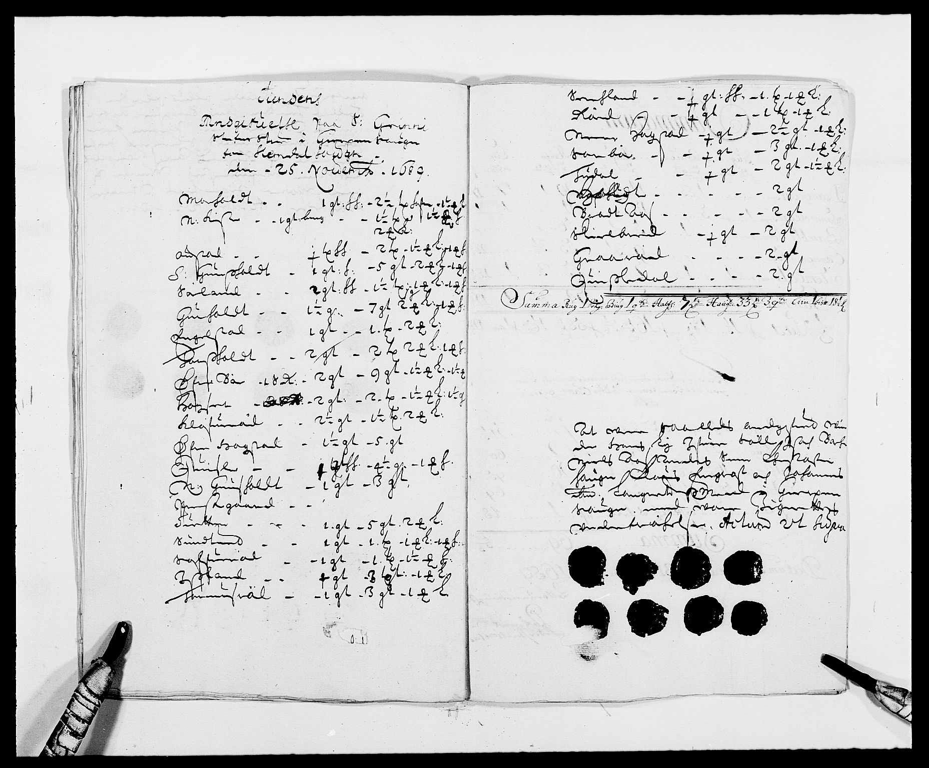 Rentekammeret inntil 1814, Reviderte regnskaper, Fogderegnskap, AV/RA-EA-4092/R34/L2050: Fogderegnskap Bamble, 1688-1691, s. 268