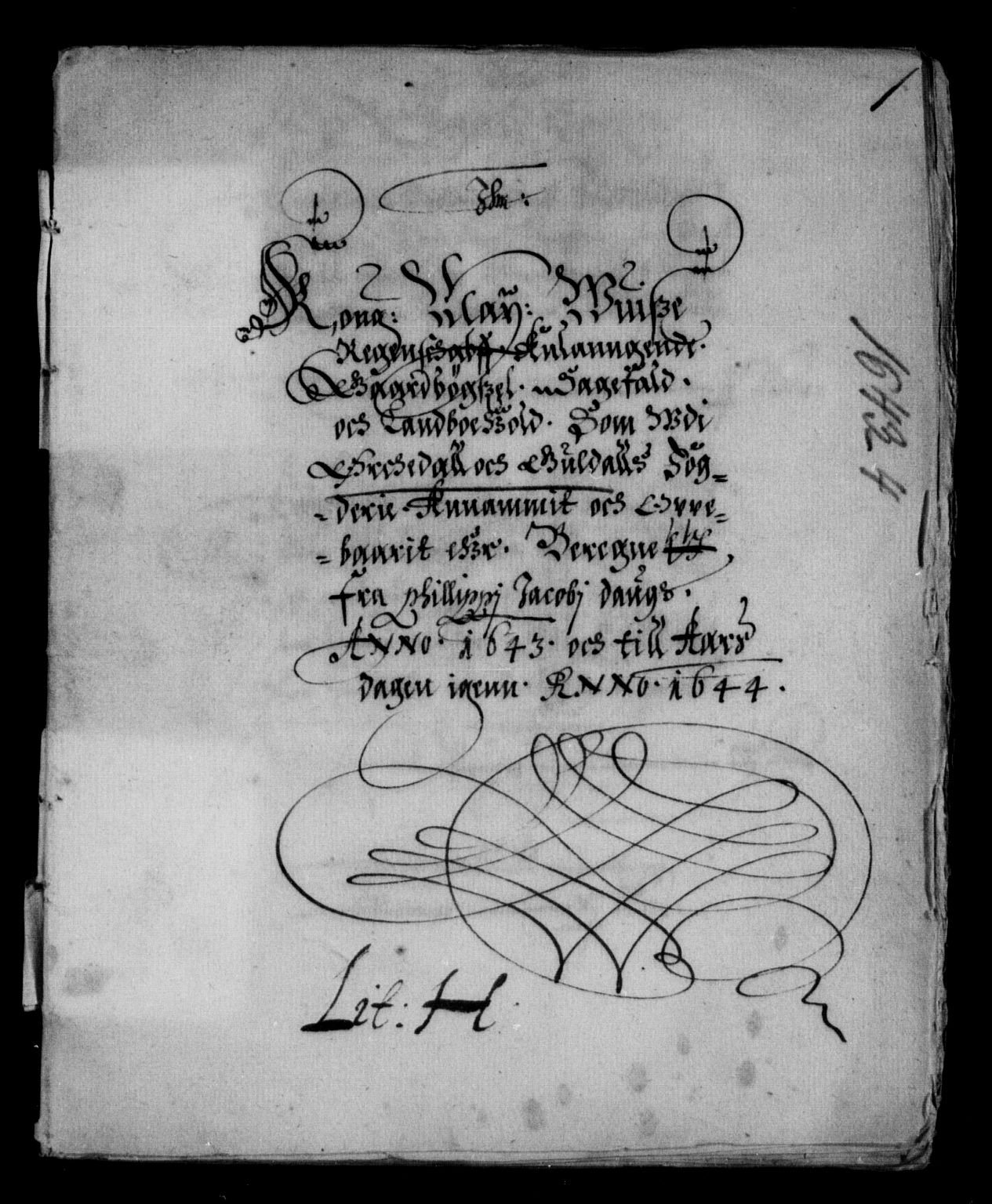 Rentekammeret inntil 1814, Reviderte regnskaper, Lensregnskaper, RA/EA-5023/R/Rb/Rbw/L0077: Trondheim len, 1642-1644