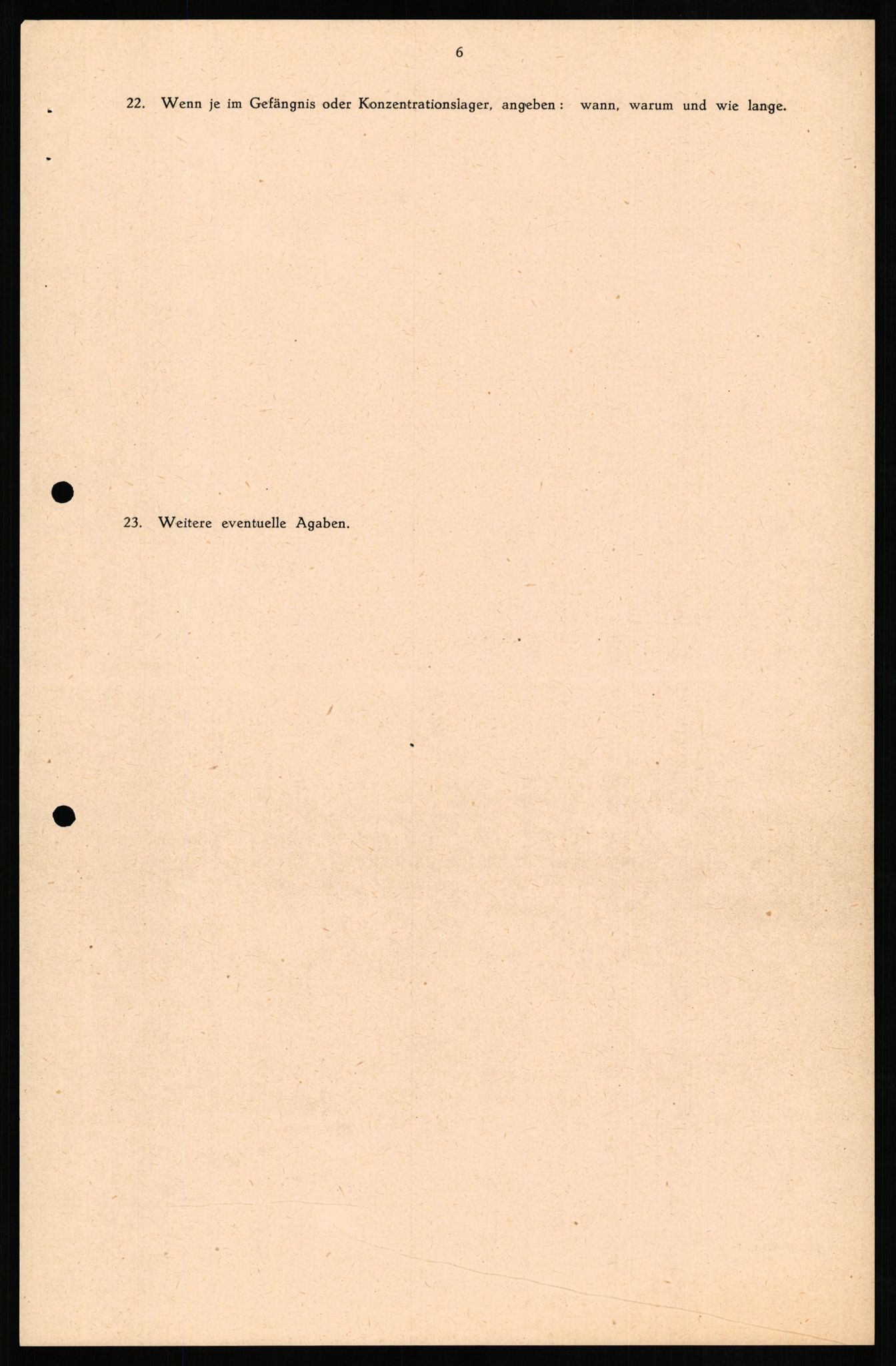 Forsvaret, Forsvarets overkommando II, RA/RAFA-3915/D/Db/L0014: CI Questionaires. Tyske okkupasjonsstyrker i Norge. Tyskere., 1945-1946, s. 438