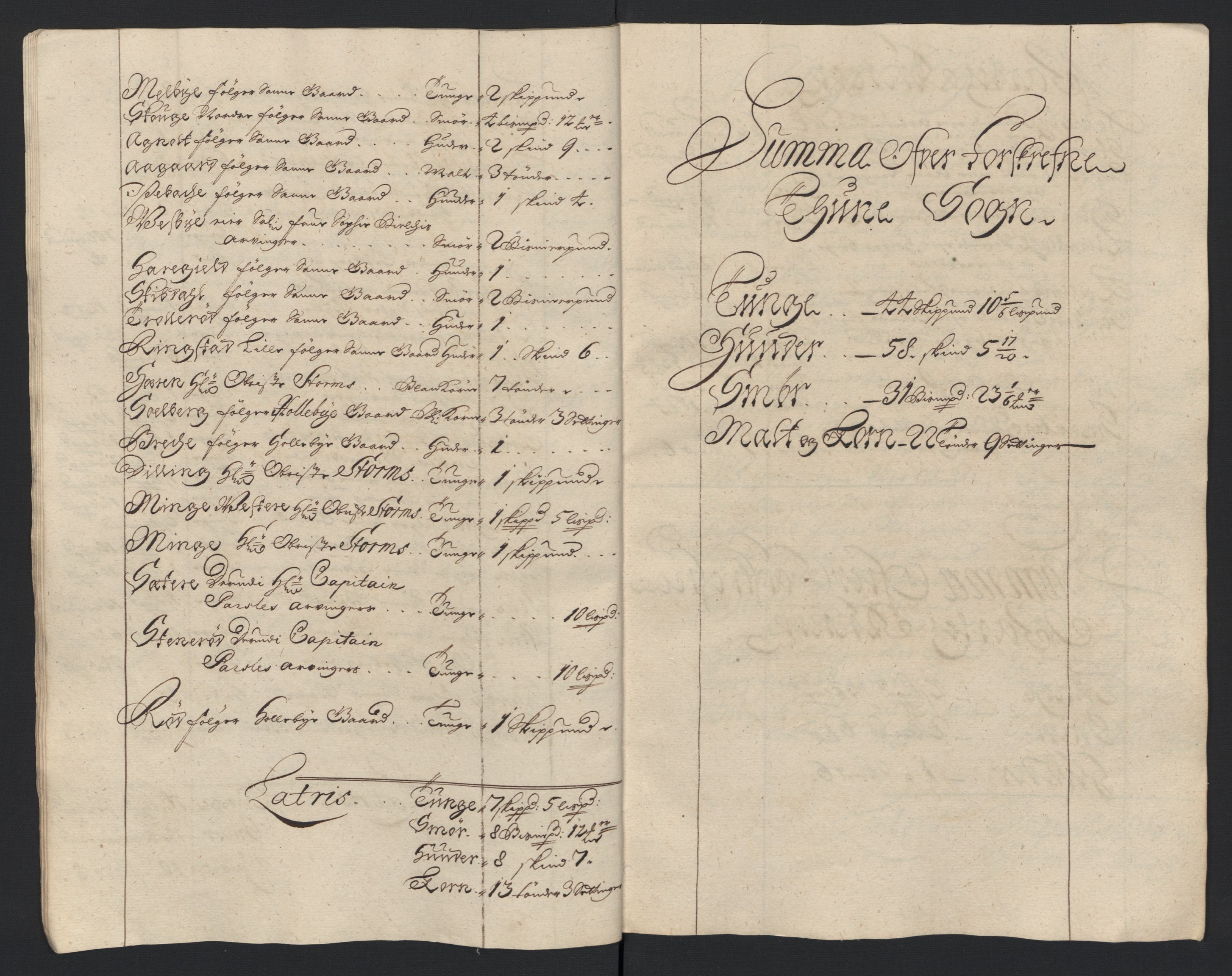 Rentekammeret inntil 1814, Reviderte regnskaper, Fogderegnskap, AV/RA-EA-4092/R04/L0128: Fogderegnskap Moss, Onsøy, Tune, Veme og Åbygge, 1699, s. 42