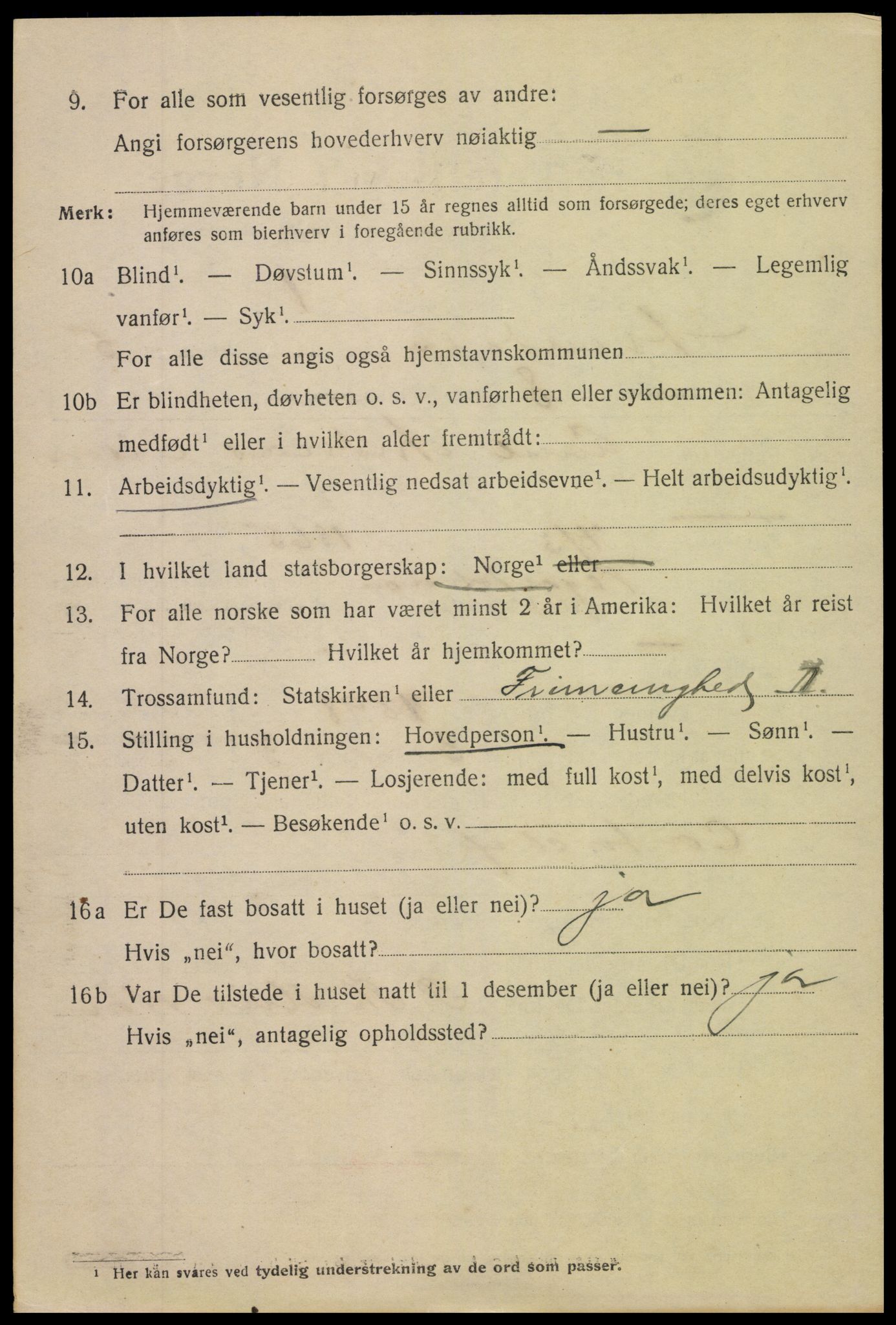 SAK, Folketelling 1920 for 0903 Arendal kjøpstad, 1920, s. 12565