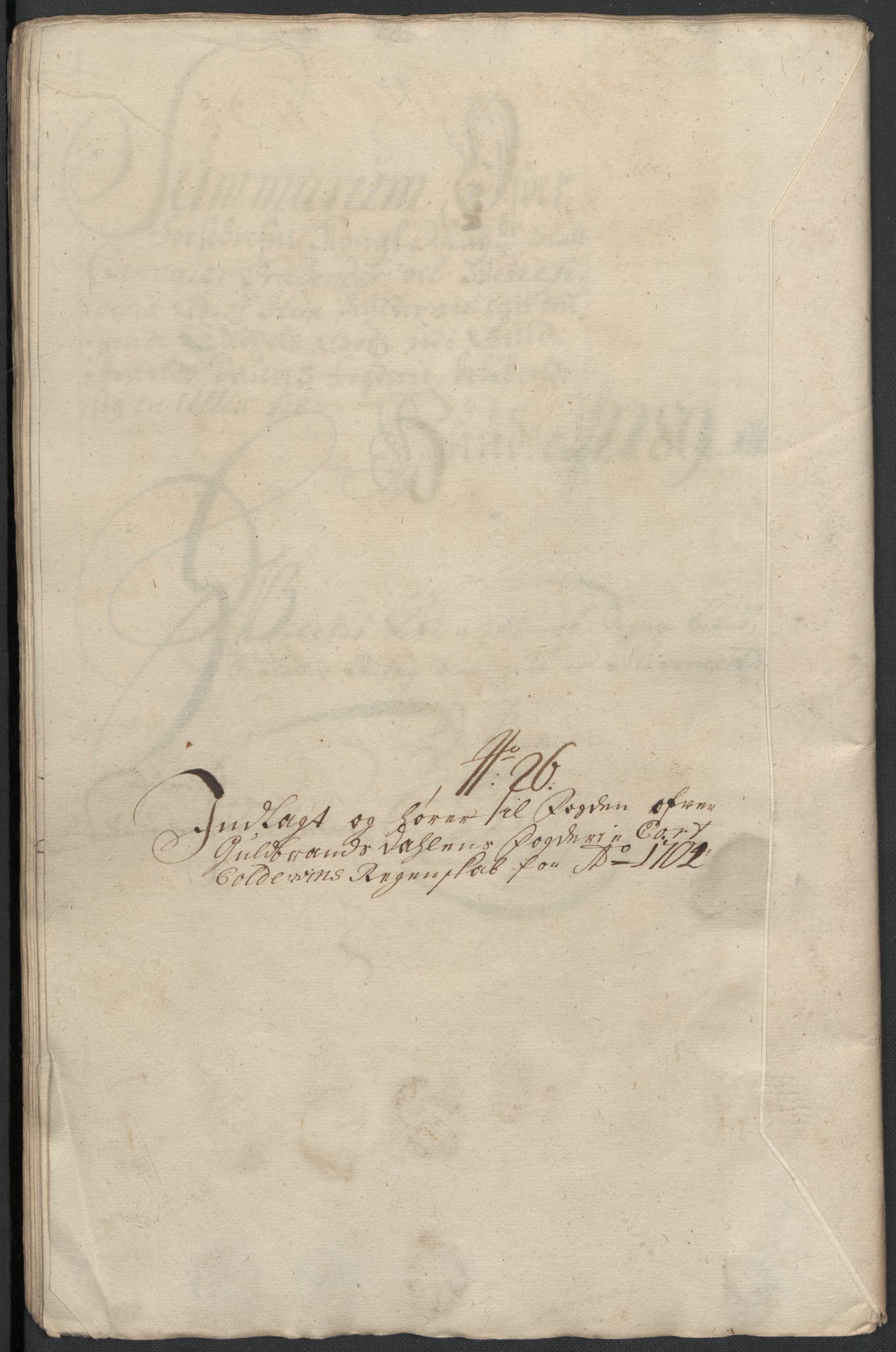 Rentekammeret inntil 1814, Reviderte regnskaper, Fogderegnskap, RA/EA-4092/R17/L1177: Fogderegnskap Gudbrandsdal, 1704, s. 183