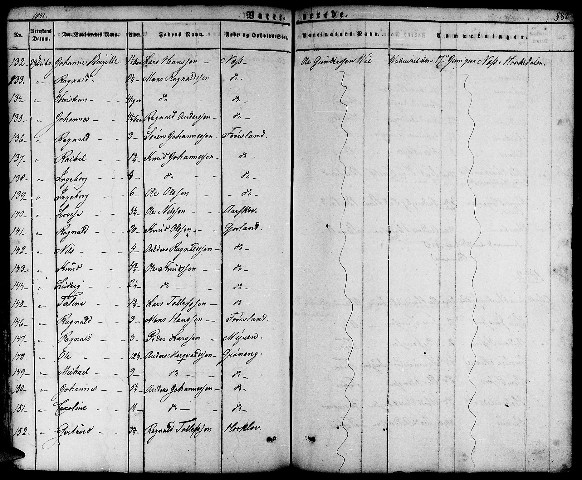 Førde sokneprestembete, SAB/A-79901/H/Haa/Haaa/L0006: Ministerialbok nr. A 6, 1821-1842, s. 582