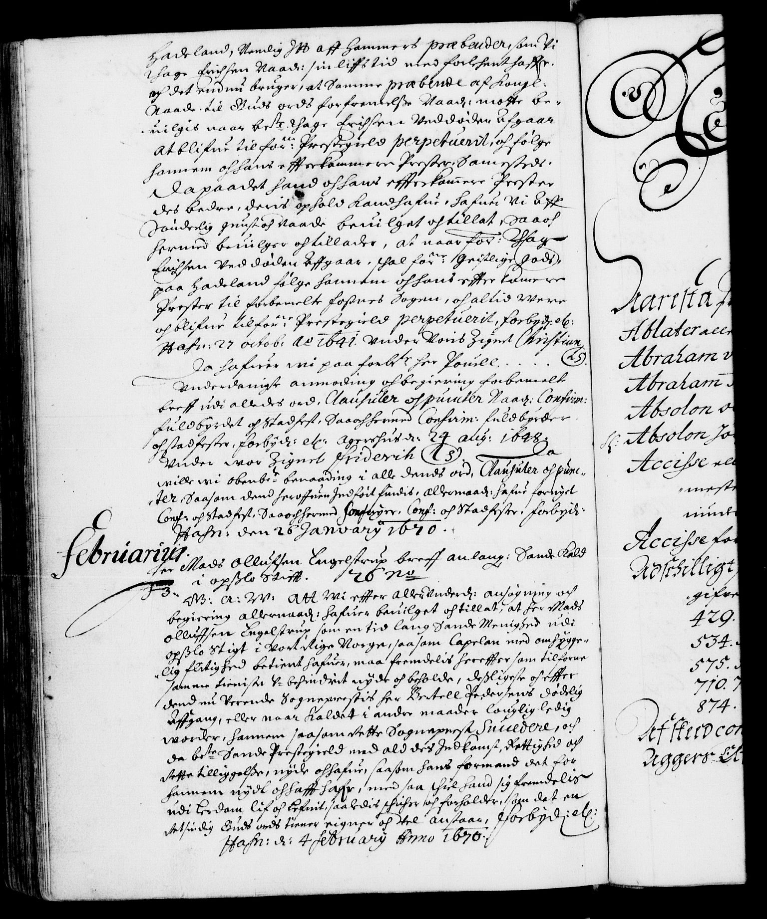 Danske Kanselli 1572-1799, RA/EA-3023/F/Fc/Fca/Fcaa/L0010: Norske registre (mikrofilm), 1660-1670, s. 932b