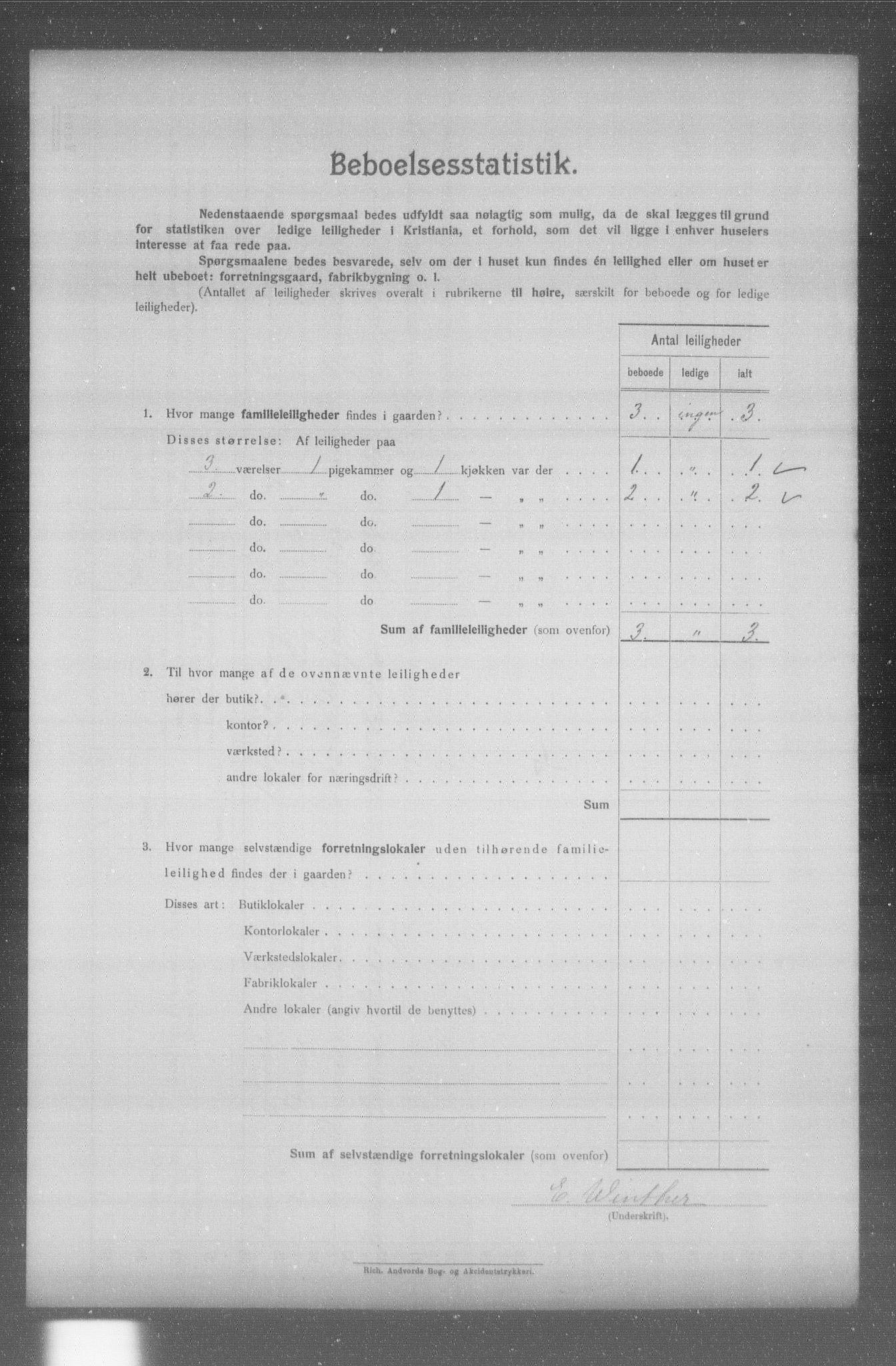 OBA, Kommunal folketelling 31.12.1904 for Kristiania kjøpstad, 1904, s. 7755