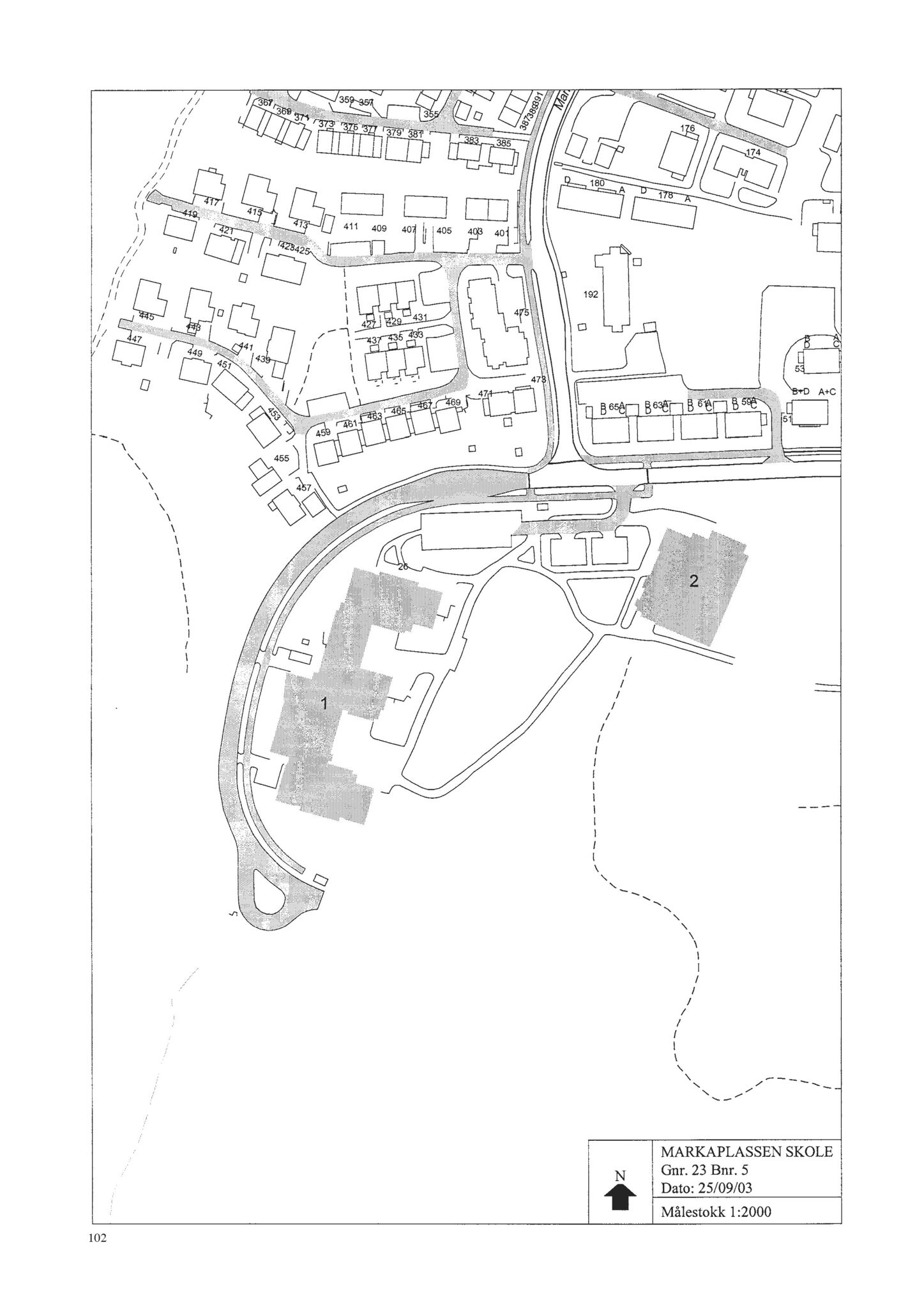 , Trondheim kommunes skoleanlegg - Beskrivelse og antikvarisk klassifisering, 2003, s. 111