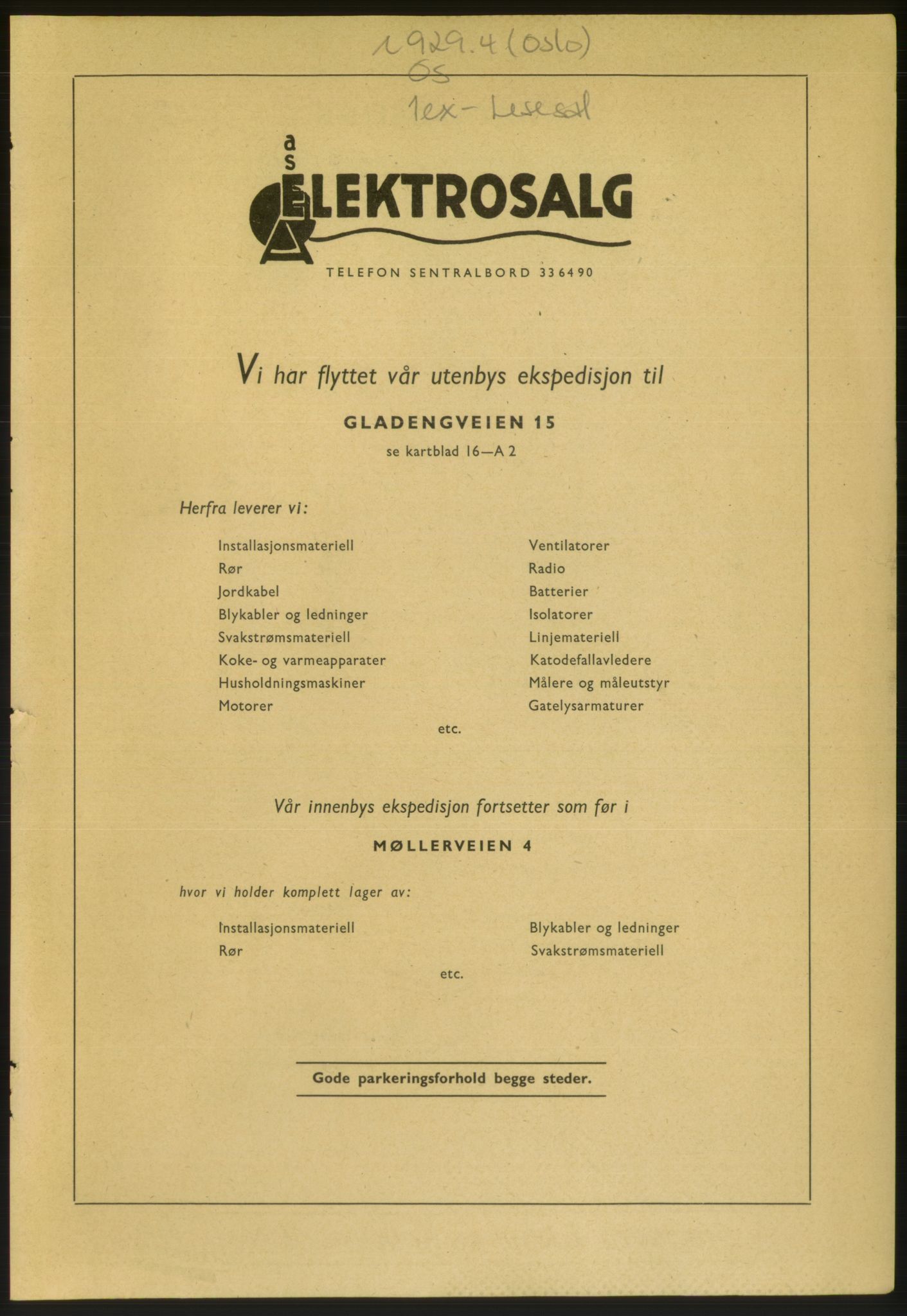 Kristiania/Oslo adressebok, PUBL/-, 1954