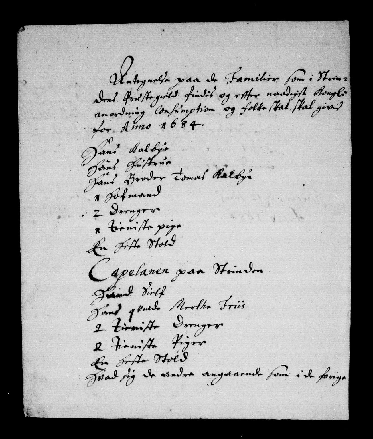 Rentekammeret inntil 1814, Reviderte regnskaper, Stiftamtstueregnskaper, Trondheim stiftamt og Nordland amt, AV/RA-EA-6044/R/Rg/L0075: Trondheim stiftamt og Nordland amt, 1684