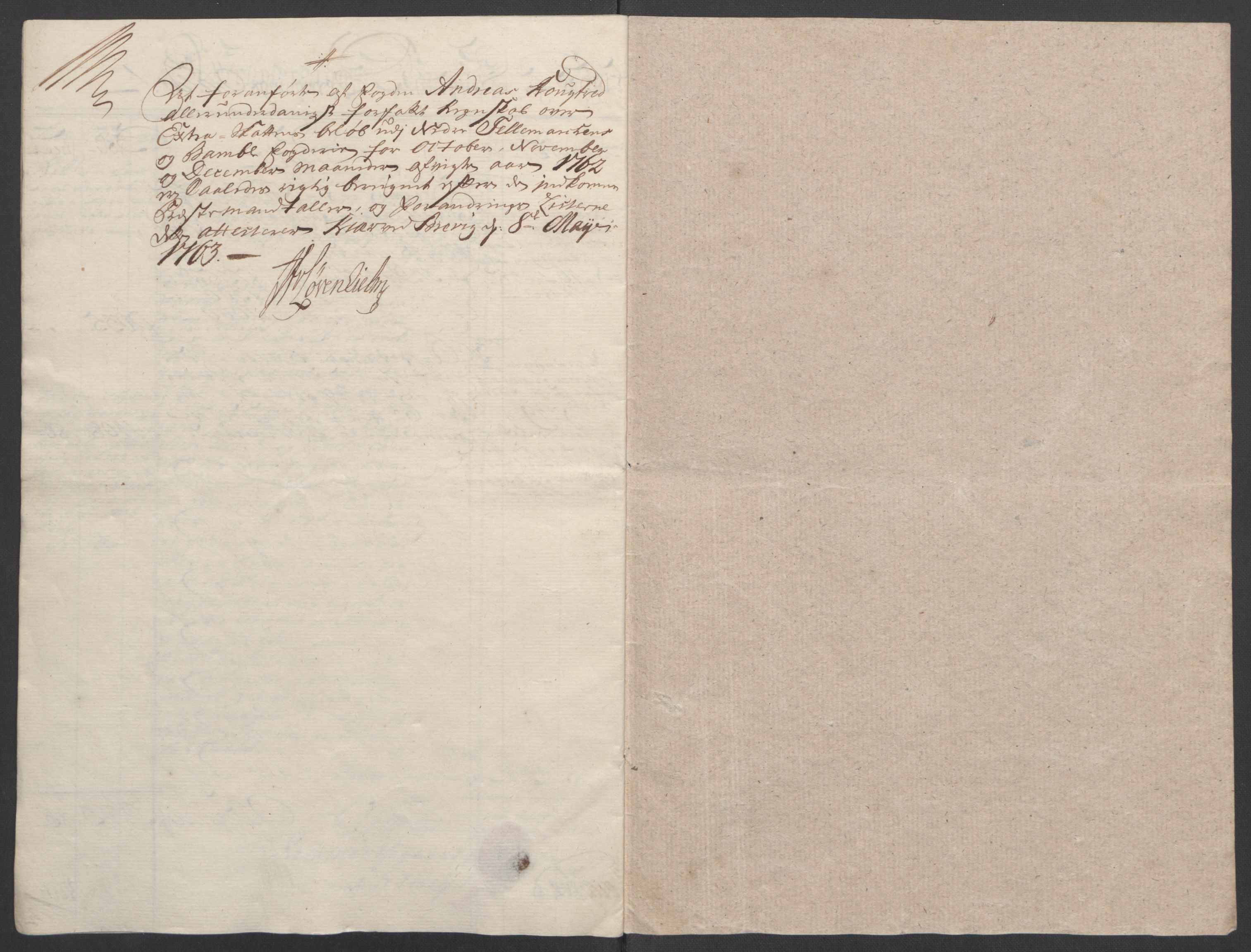 Rentekammeret inntil 1814, Reviderte regnskaper, Fogderegnskap, AV/RA-EA-4092/R37/L2239: Ekstraskatten Nedre Telemark og Bamble, 1762-1763, s. 15