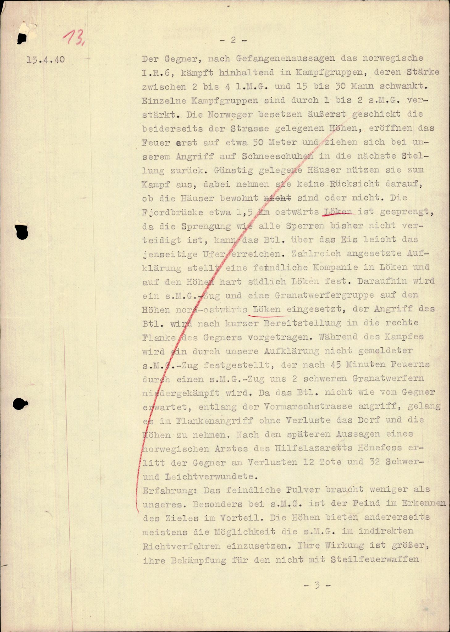 Forsvarets Overkommando. 2 kontor. Arkiv 11.4. Spredte tyske arkivsaker, AV/RA-RAFA-7031/D/Dar/Darc/L0028: Diverse tyske militære innberetninger og saksakter, 1940-1945
