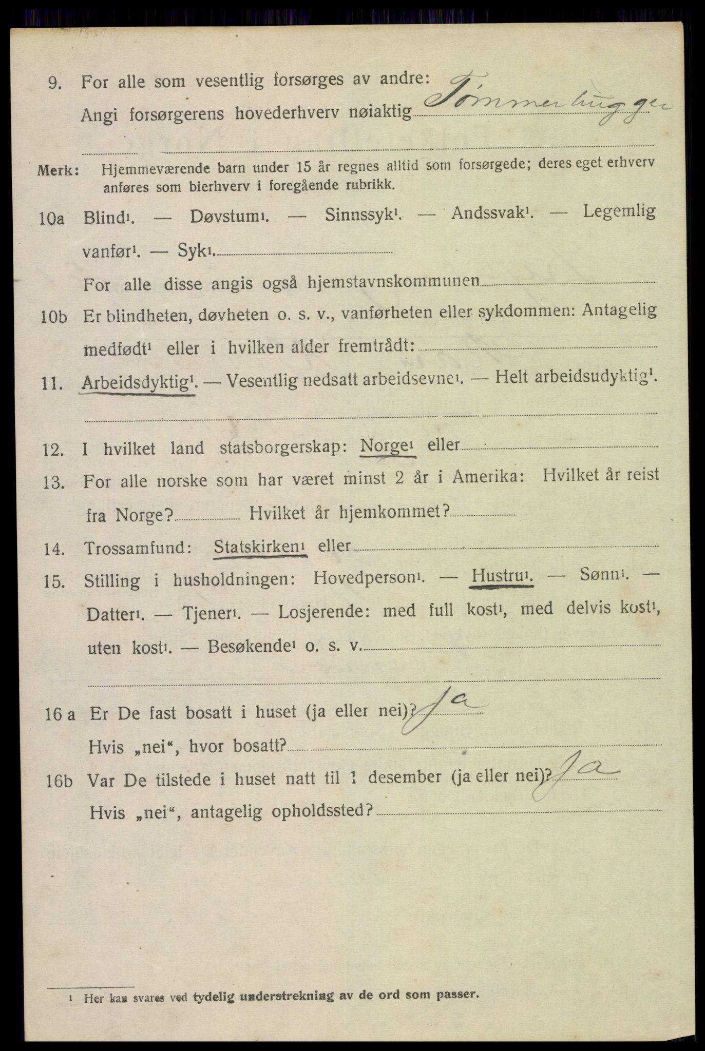 SAH, Folketelling 1920 for 0428 Trysil herred, 1920, s. 13800