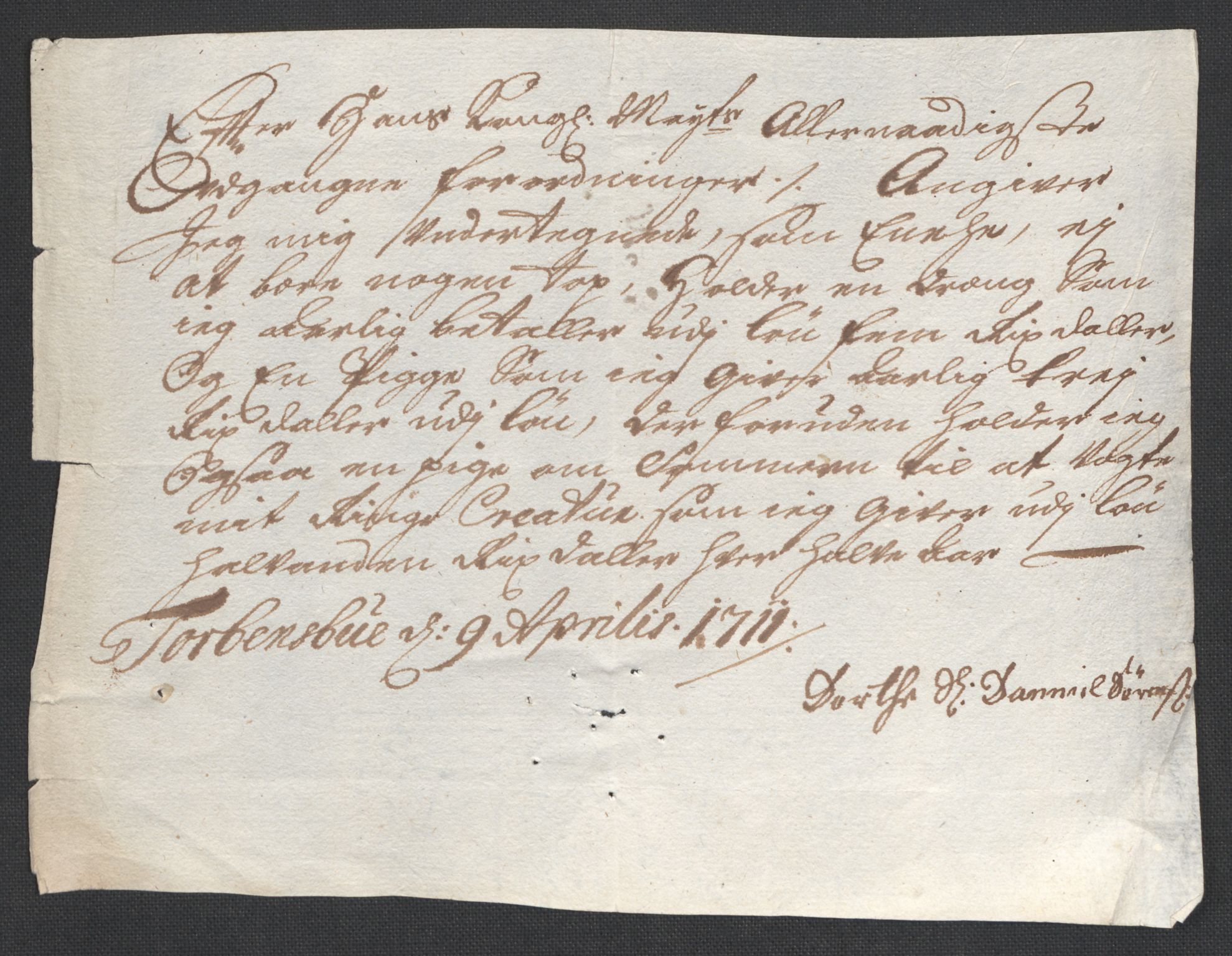 Rentekammeret inntil 1814, Reviderte regnskaper, Fogderegnskap, RA/EA-4092/R39/L2319: Fogderegnskap Nedenes, 1710-1711, s. 356