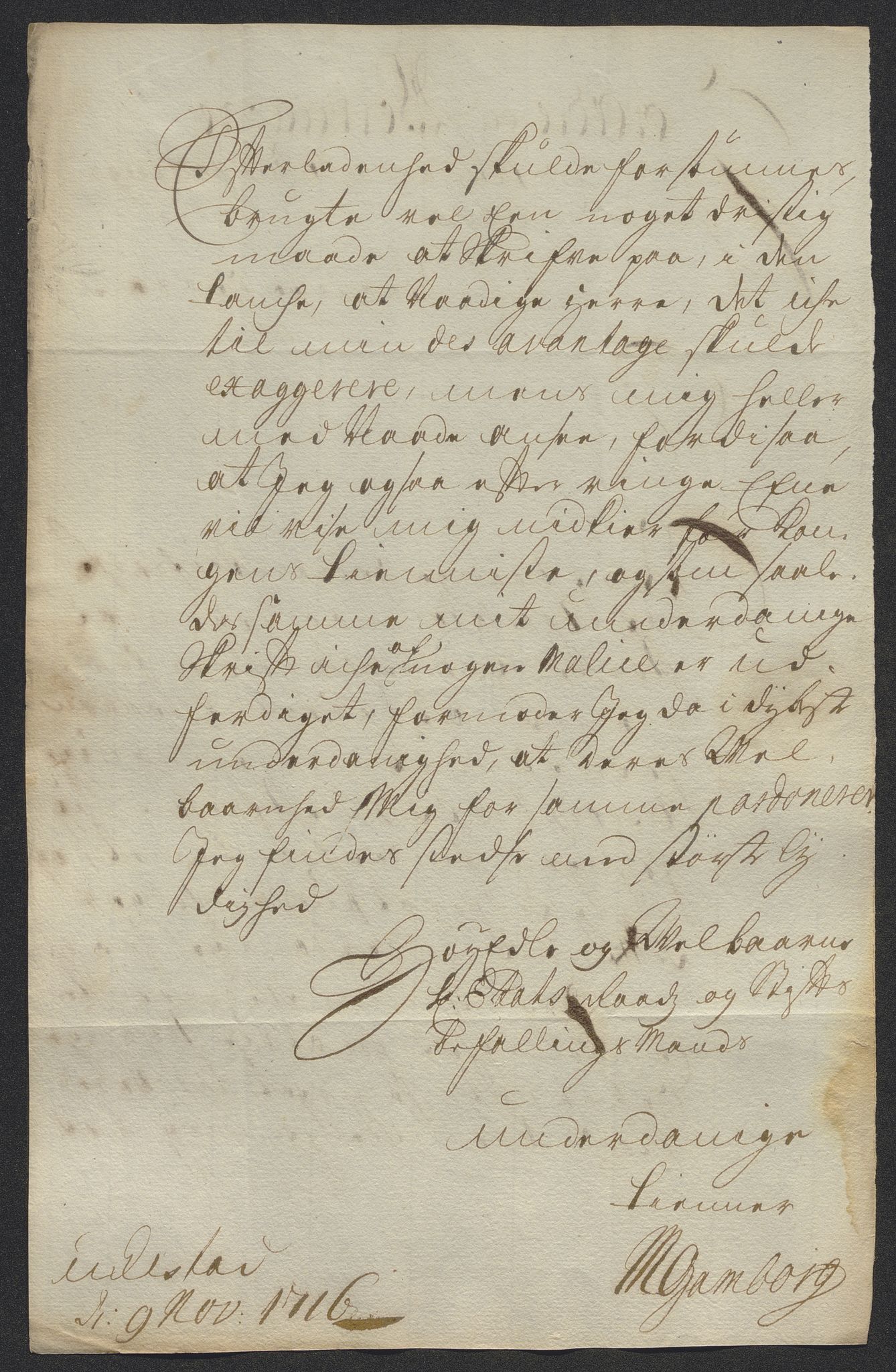 Kristiania stiftamt, AV/SAO-A-10386/E/Ed/Ede/L0005: Fogder, 1716, s. 154