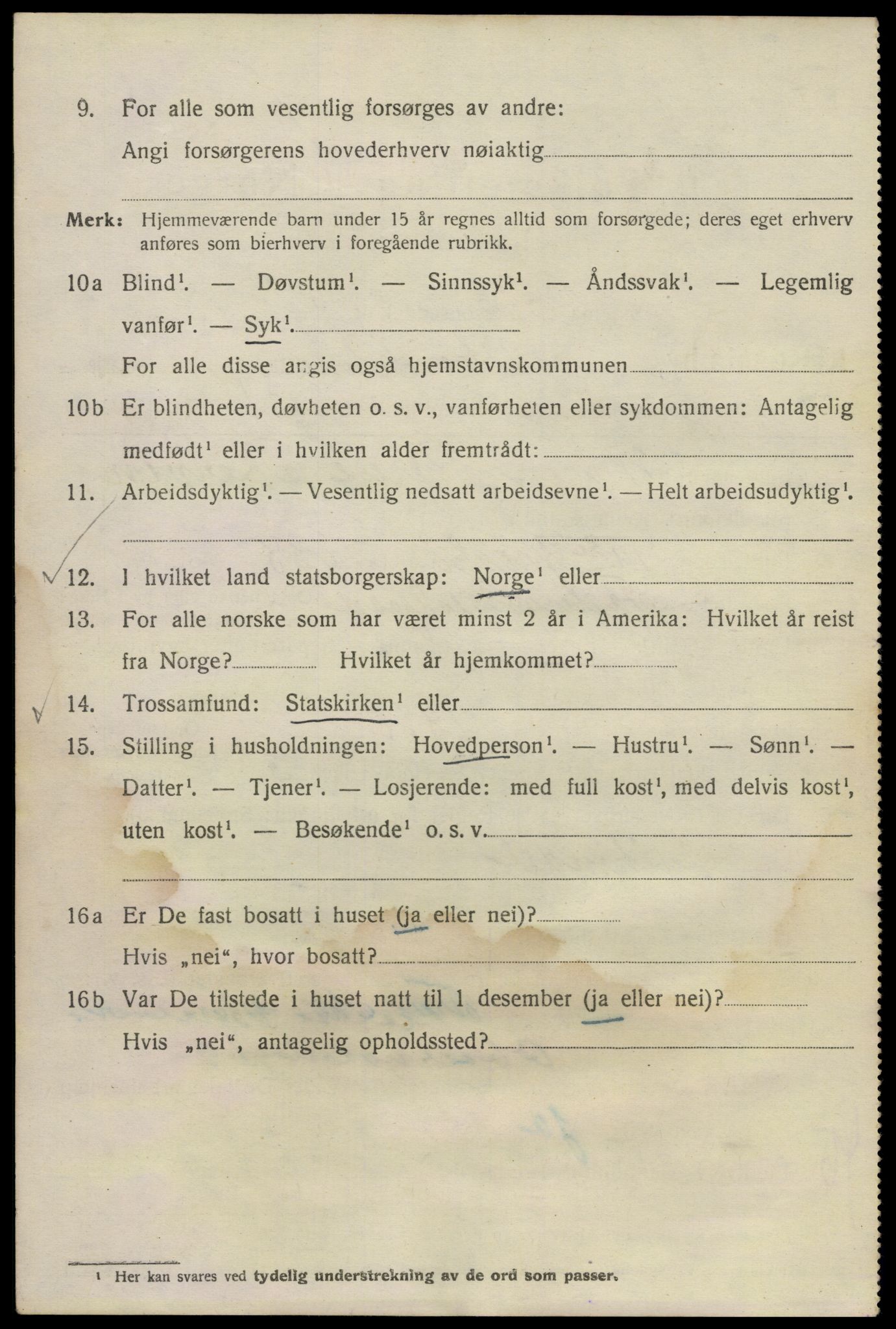 SAO, Folketelling 1920 for 0301 Kristiania kjøpstad, 1920, s. 428088