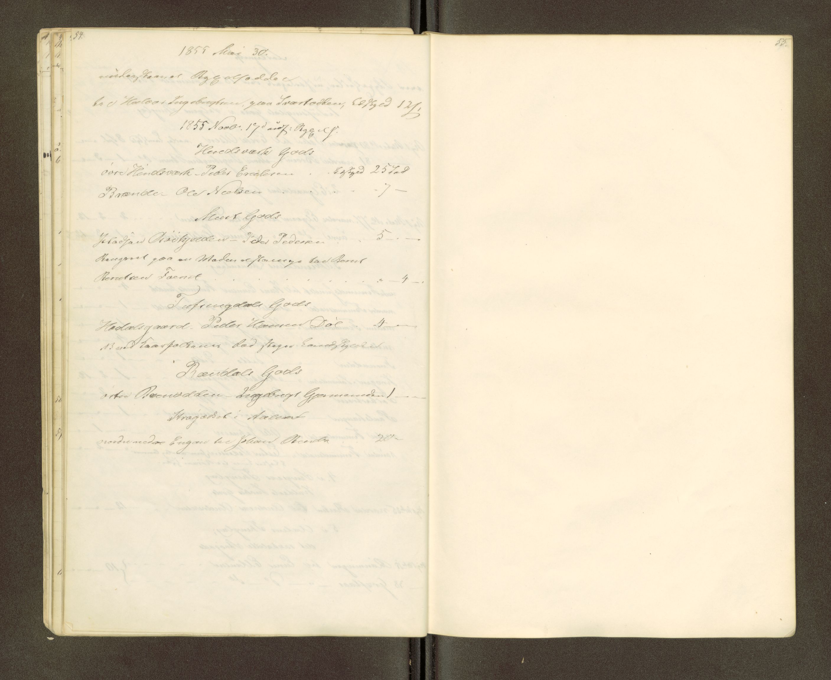 Røros kobberverk, AV/SAT-PA-0211/1/16/16A2/L0006: Jordegodset i det hele vedkommende, 1854-1895, s. 30