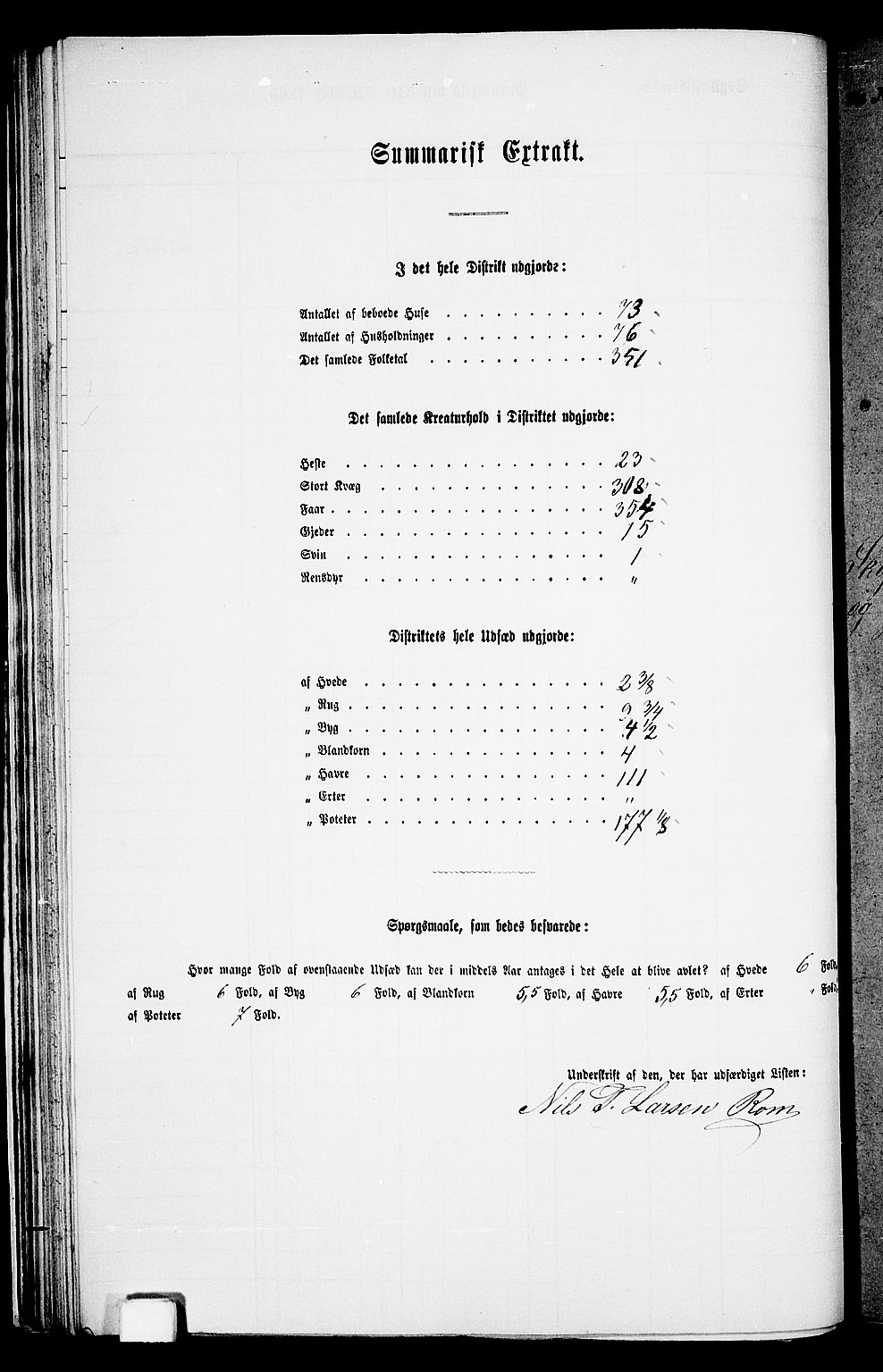 RA, Folketelling 1865 for 1029P Sør-Audnedal prestegjeld, 1865, s. 41